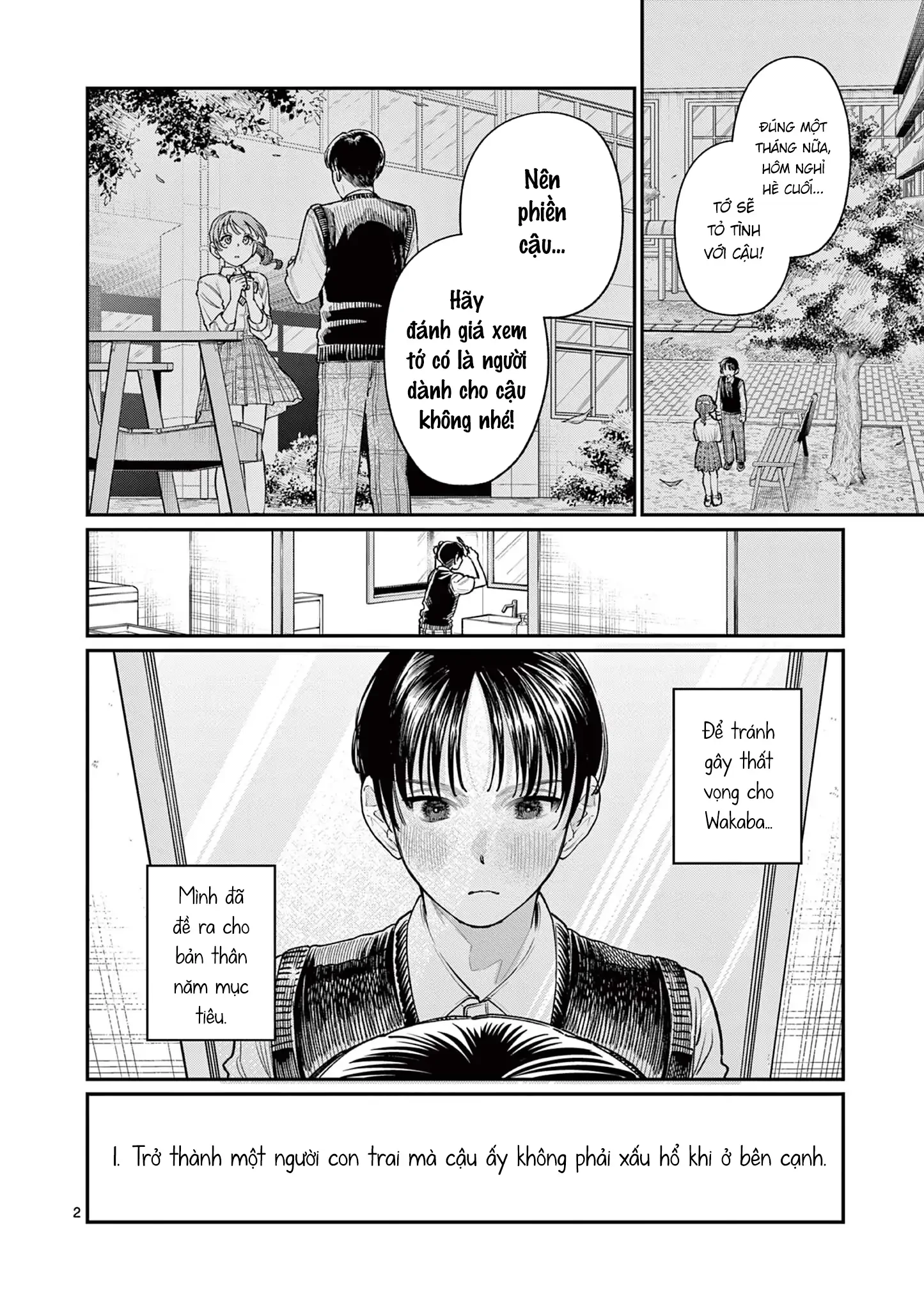 Tình yêu màu Lam nhà Wakaba Chapter 31 - 2