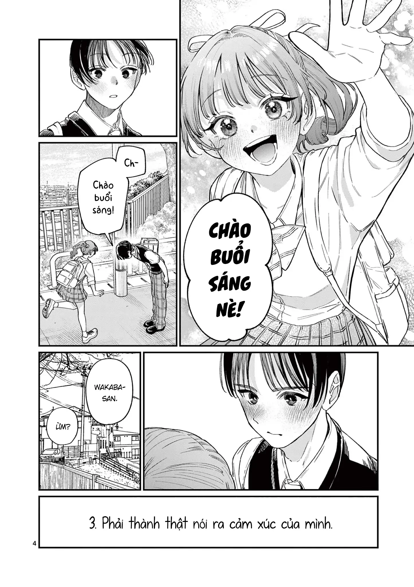 Tình yêu màu Lam nhà Wakaba Chapter 31 - 4