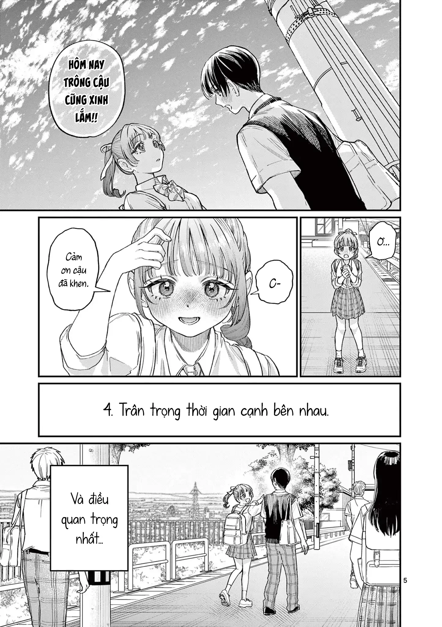 Tình yêu màu Lam nhà Wakaba Chapter 31 - 5