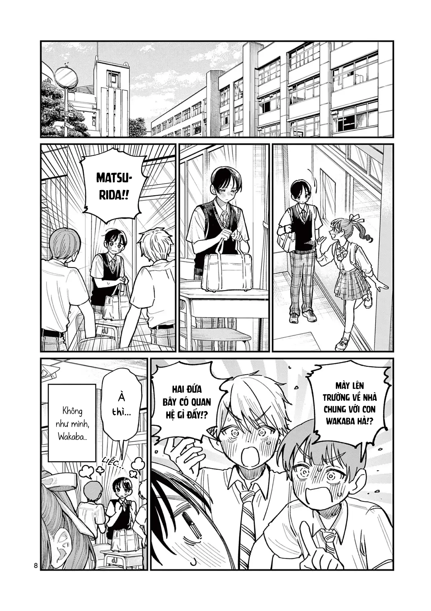 Tình yêu màu Lam nhà Wakaba Chapter 31 - 8