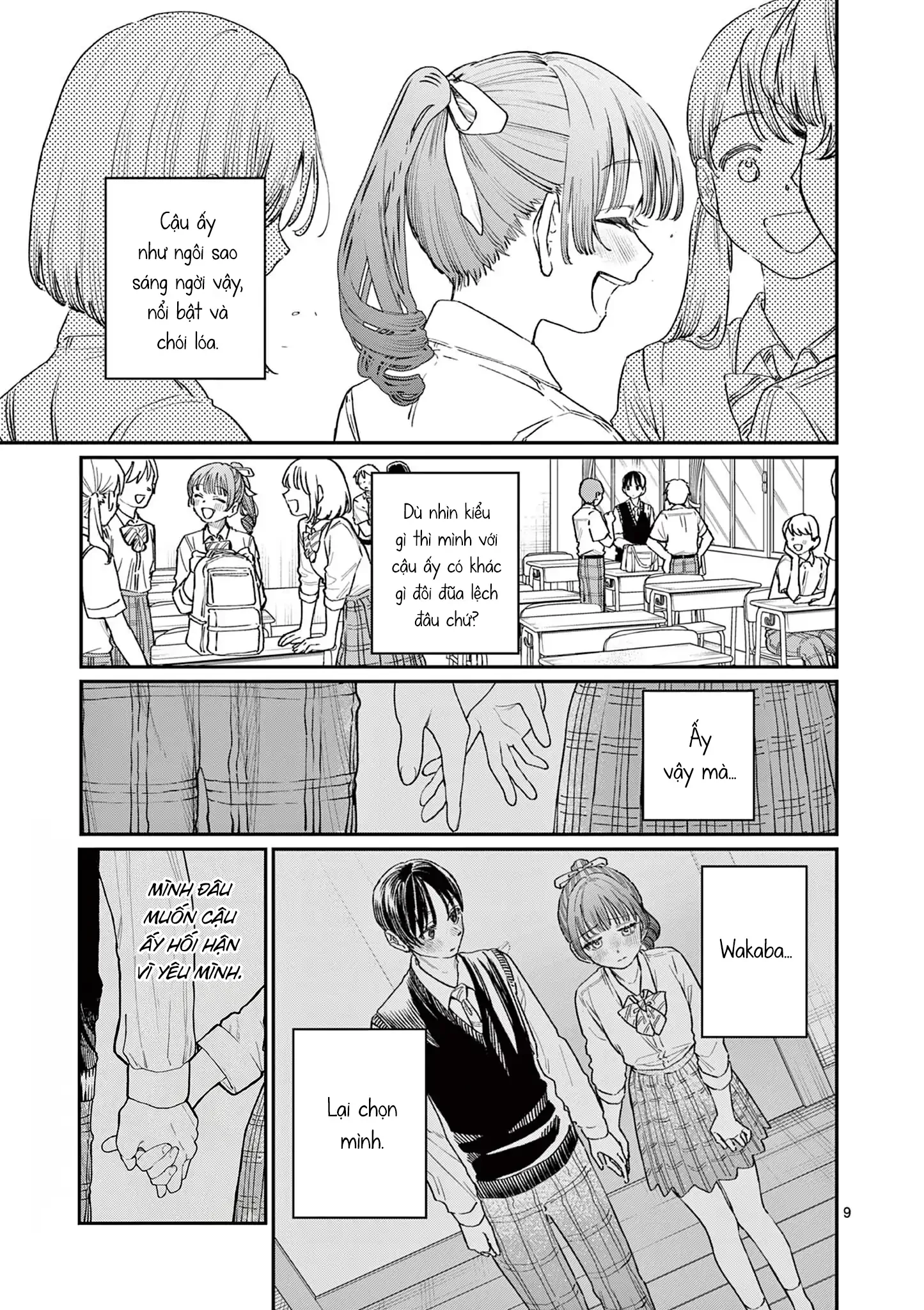 Tình yêu màu Lam nhà Wakaba Chapter 31 - 9