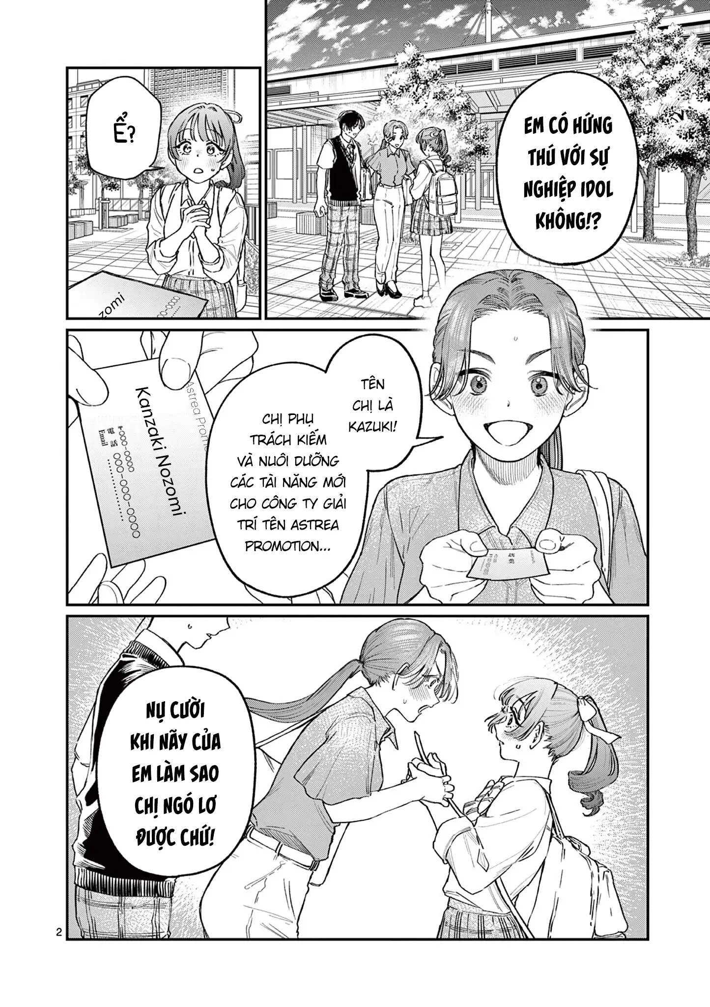 Tình yêu màu Lam nhà Wakaba Chapter 32 - 2