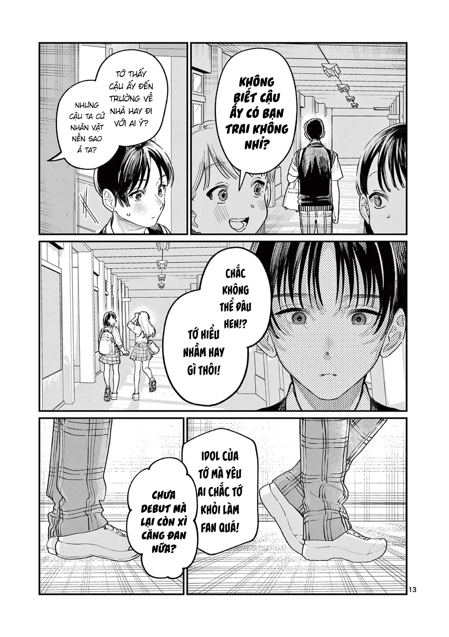 Tình yêu màu Lam nhà Wakaba Chapter 32 - 13