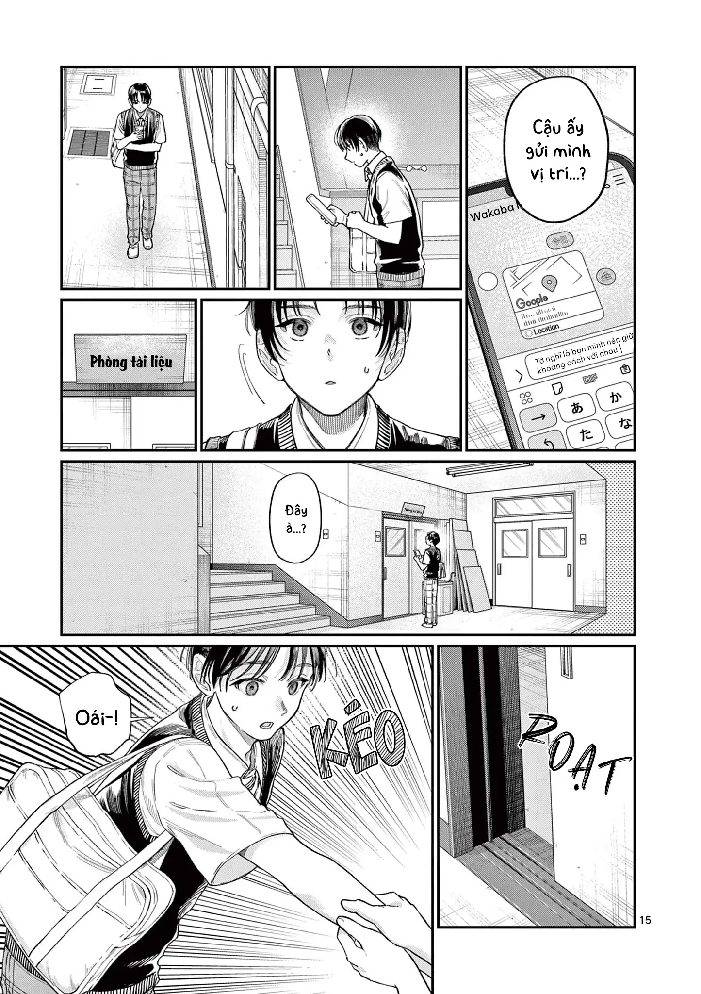 Tình yêu màu Lam nhà Wakaba Chapter 32 - 15