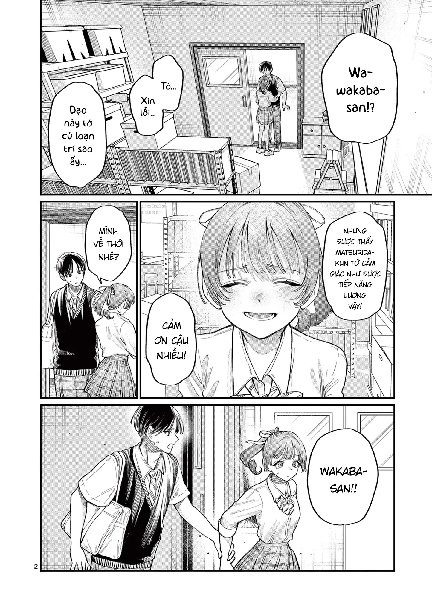 Tình yêu màu Lam nhà Wakaba Chapter 33 - 2