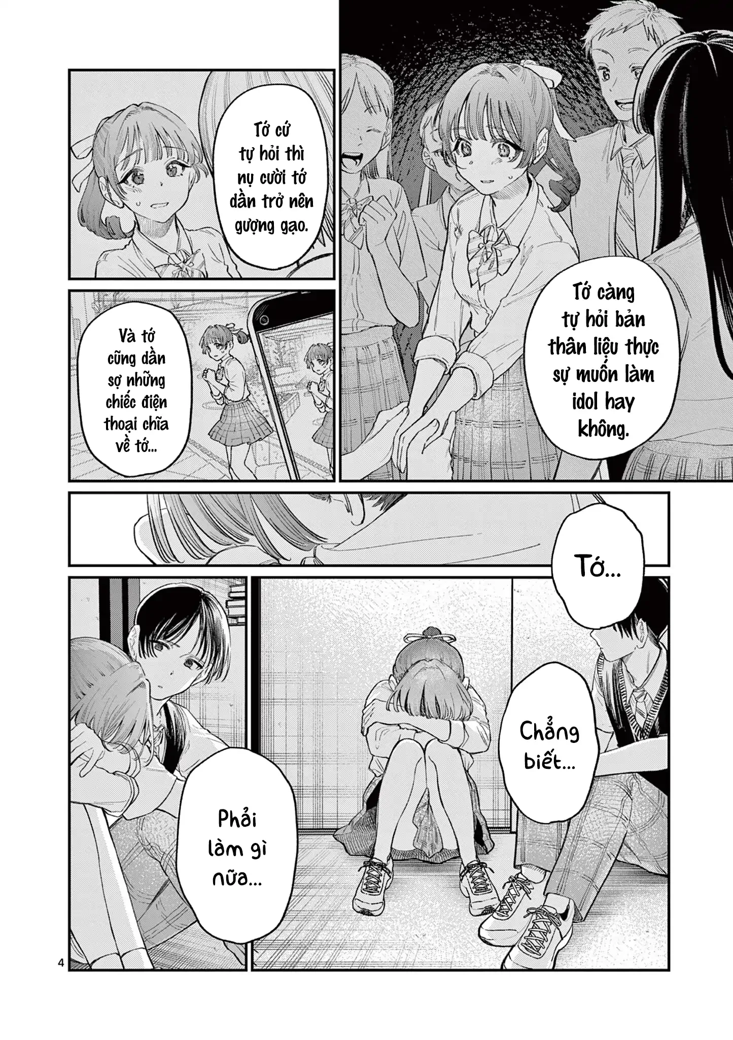 Tình yêu màu Lam nhà Wakaba Chapter 33 - 4