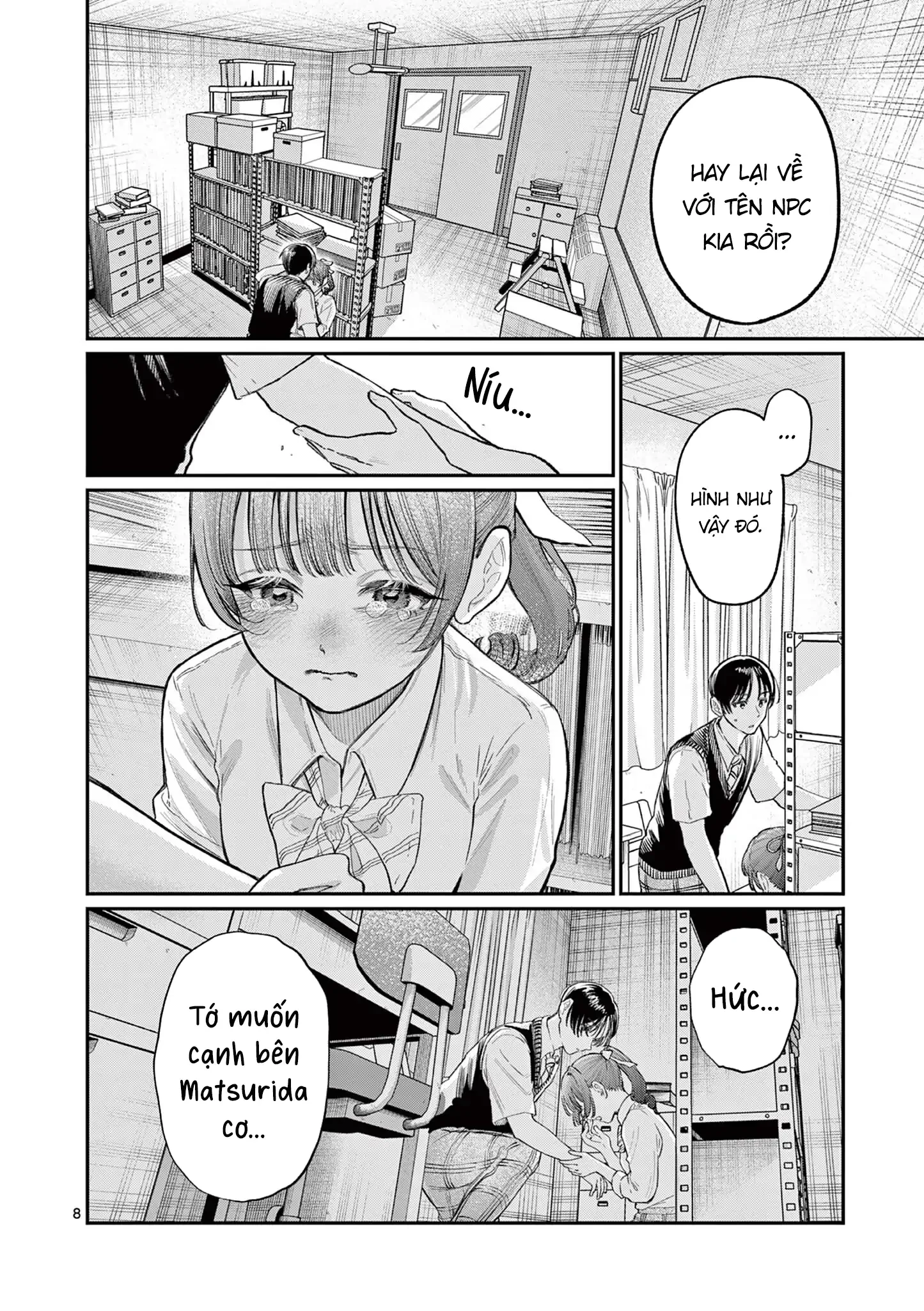 Tình yêu màu Lam nhà Wakaba Chapter 33 - 8
