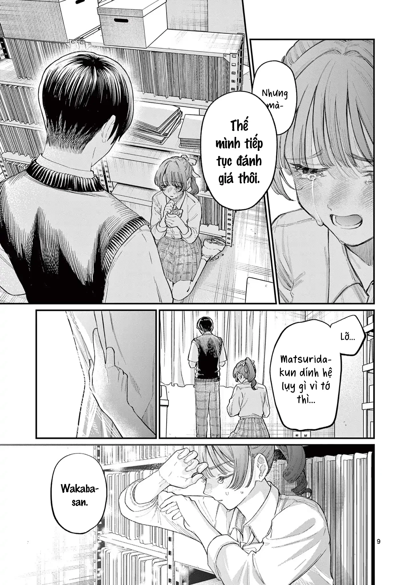 Tình yêu màu Lam nhà Wakaba Chapter 33 - 9
