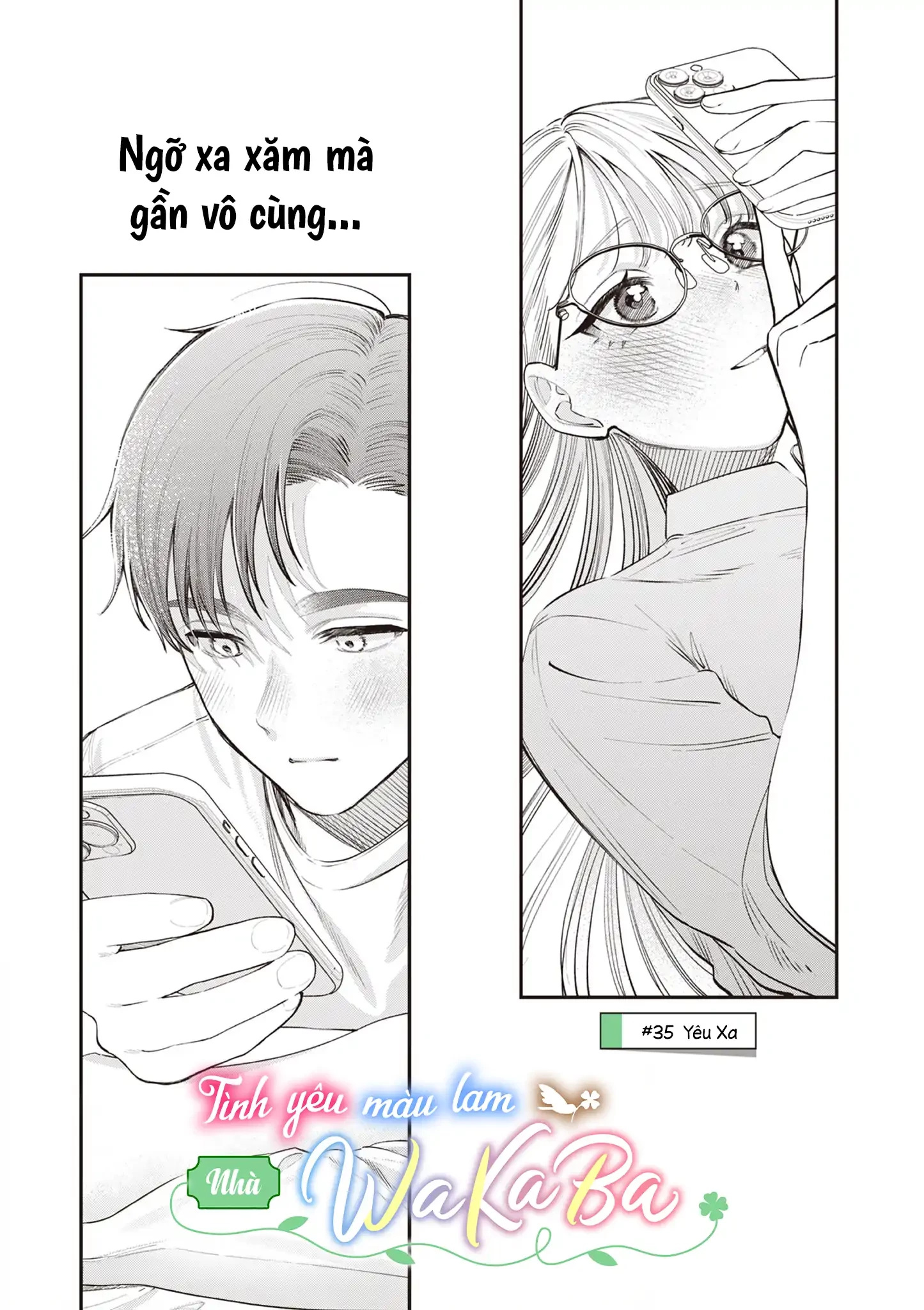 Tình yêu màu Lam nhà Wakaba Chapter 35 - 1
