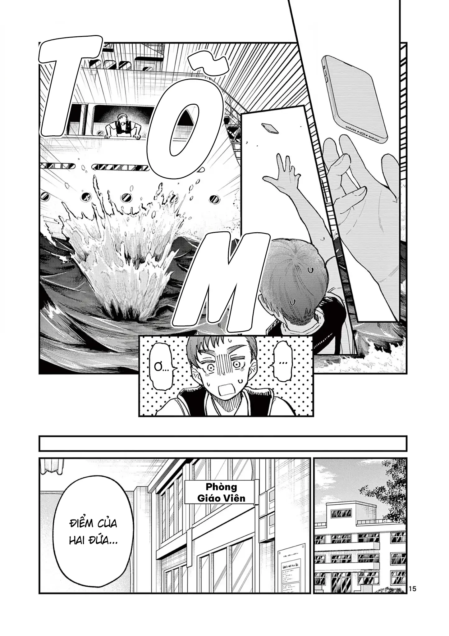 Tình yêu màu Lam nhà Wakaba Chapter 35 - 15