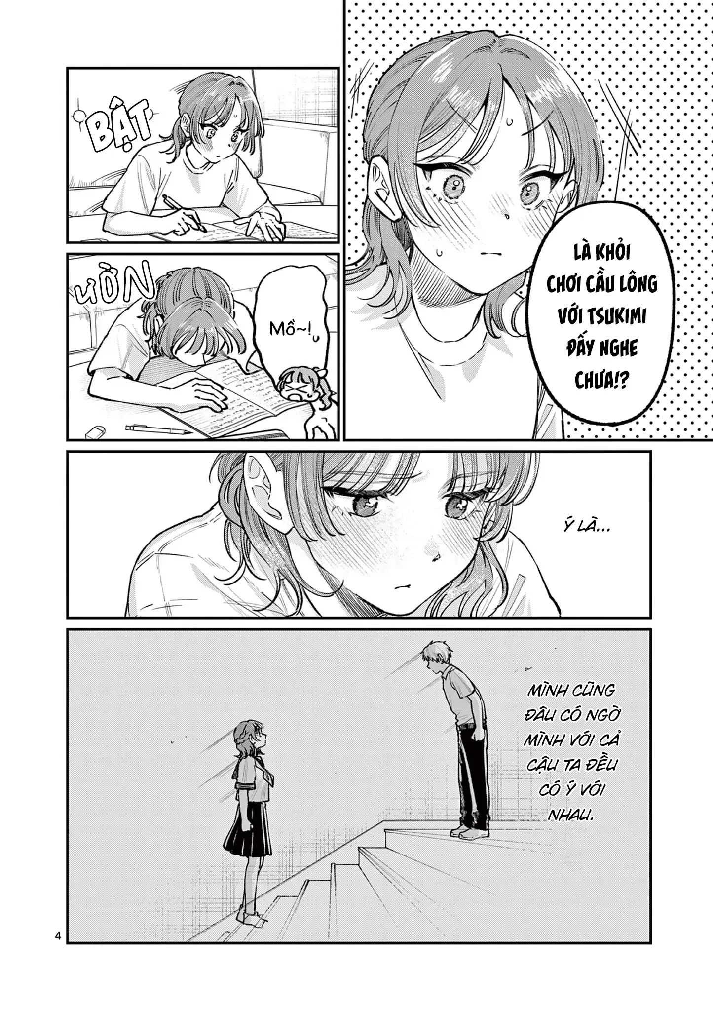 Tình yêu màu Lam nhà Wakaba Chapter 36 - 4