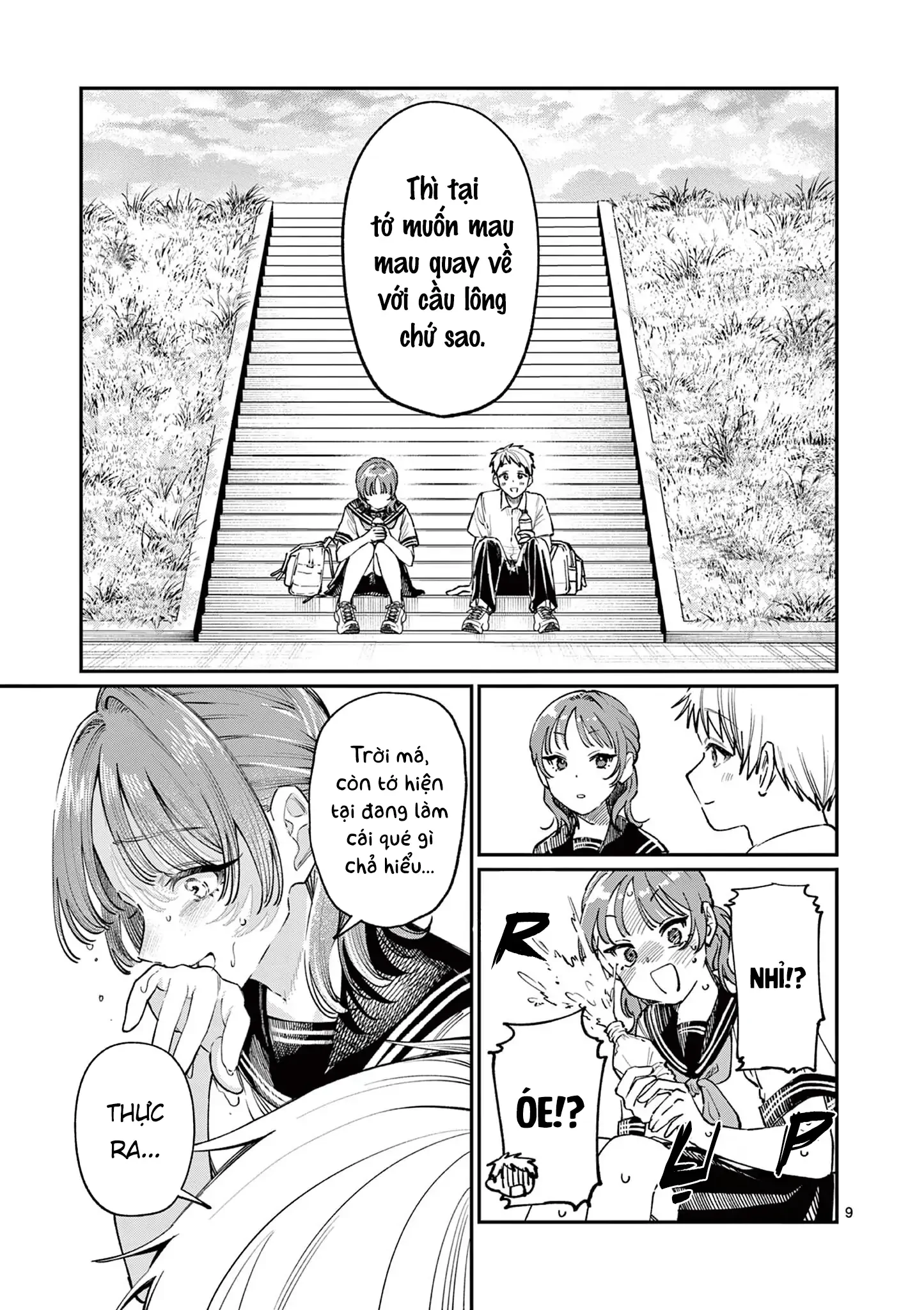 Tình yêu màu Lam nhà Wakaba Chapter 36 - 9