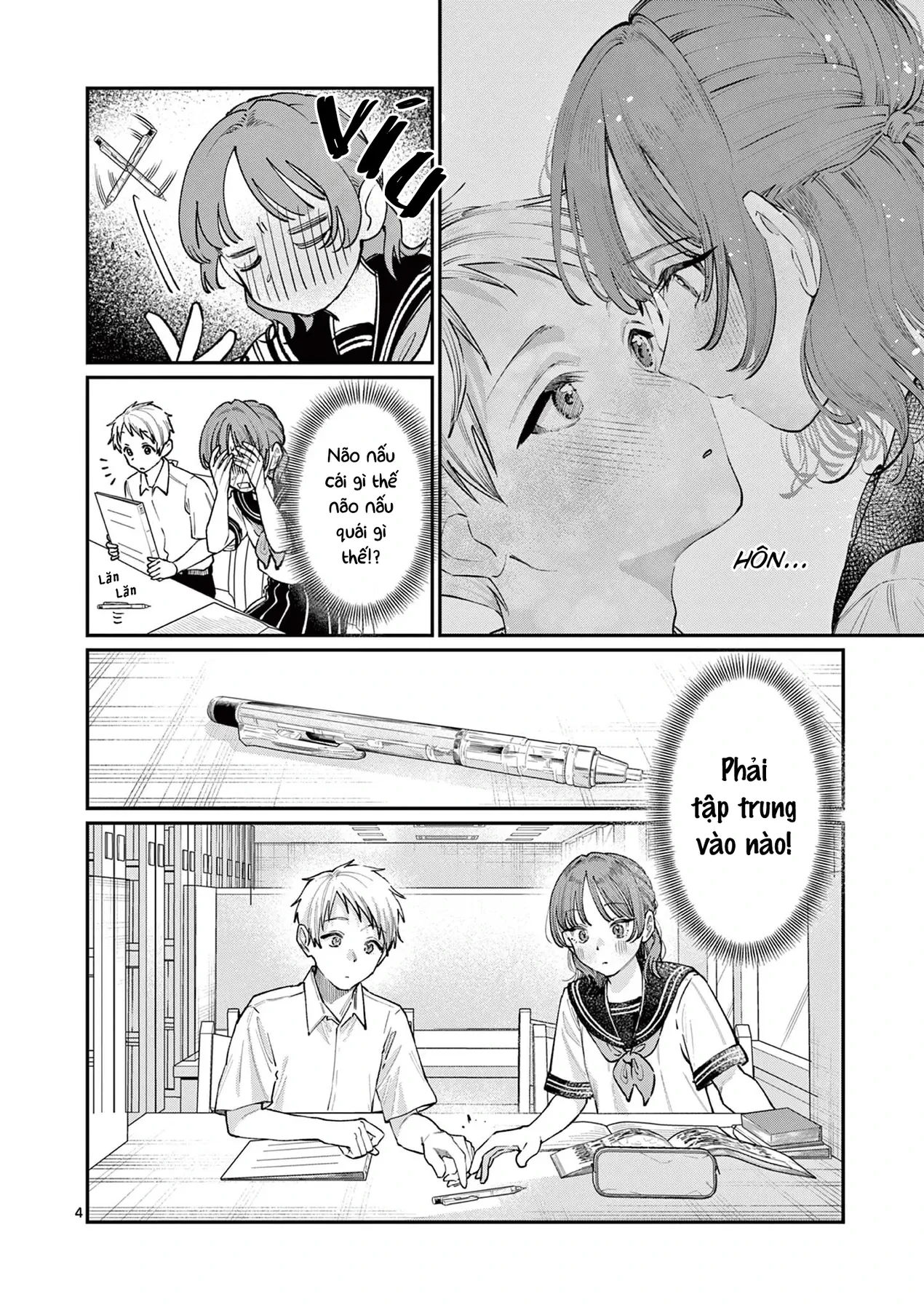 Tình yêu màu Lam nhà Wakaba Chapter  37 - 4