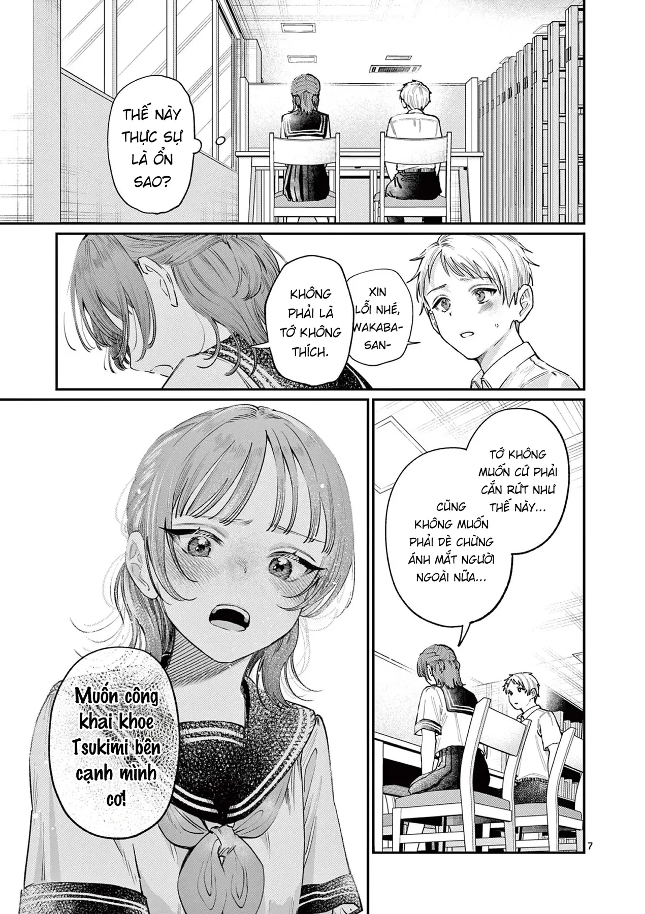 Tình yêu màu Lam nhà Wakaba Chapter  37 - 7