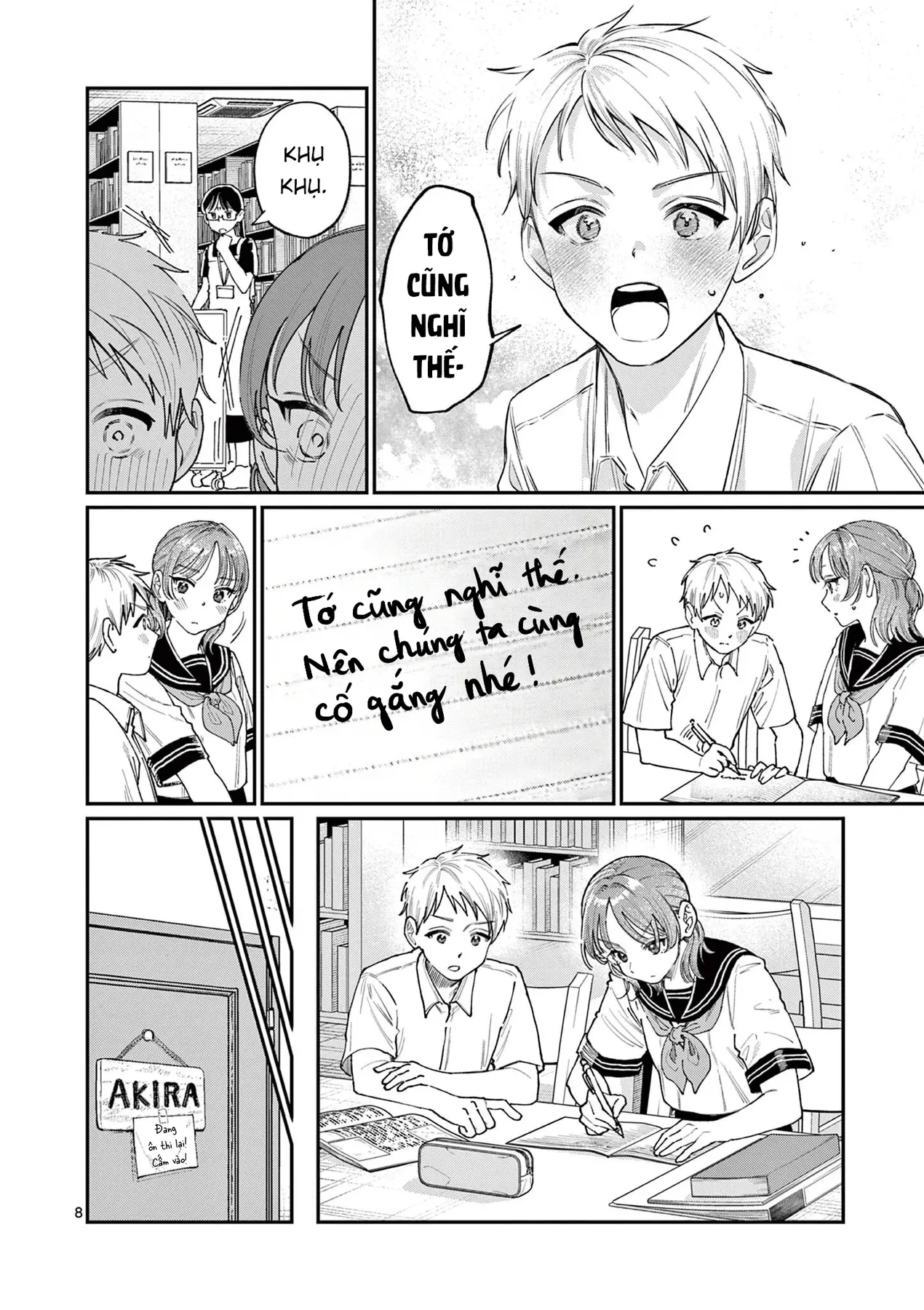 Tình yêu màu Lam nhà Wakaba Chapter  37 - 8