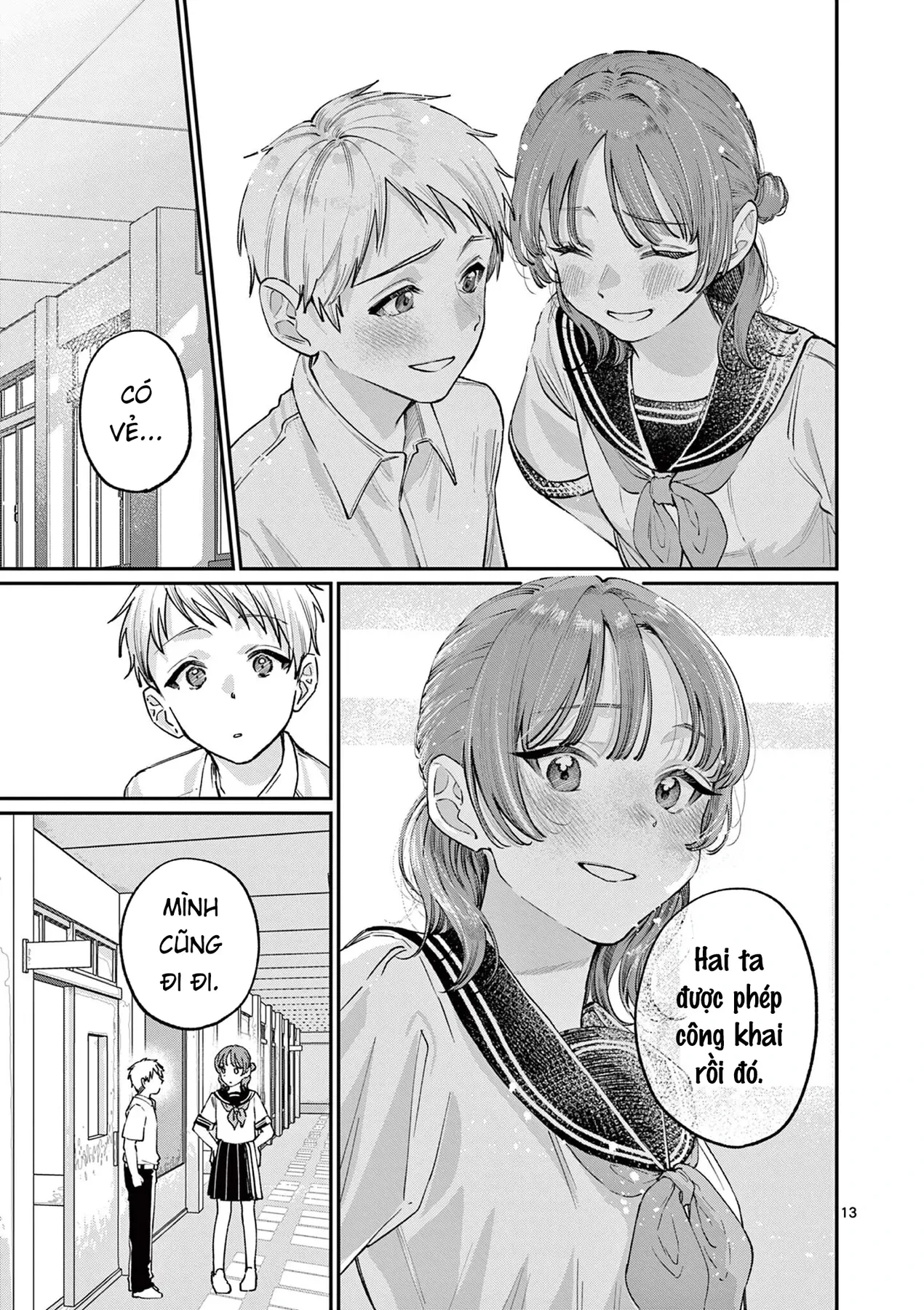 Tình yêu màu Lam nhà Wakaba Chapter  37 - 13