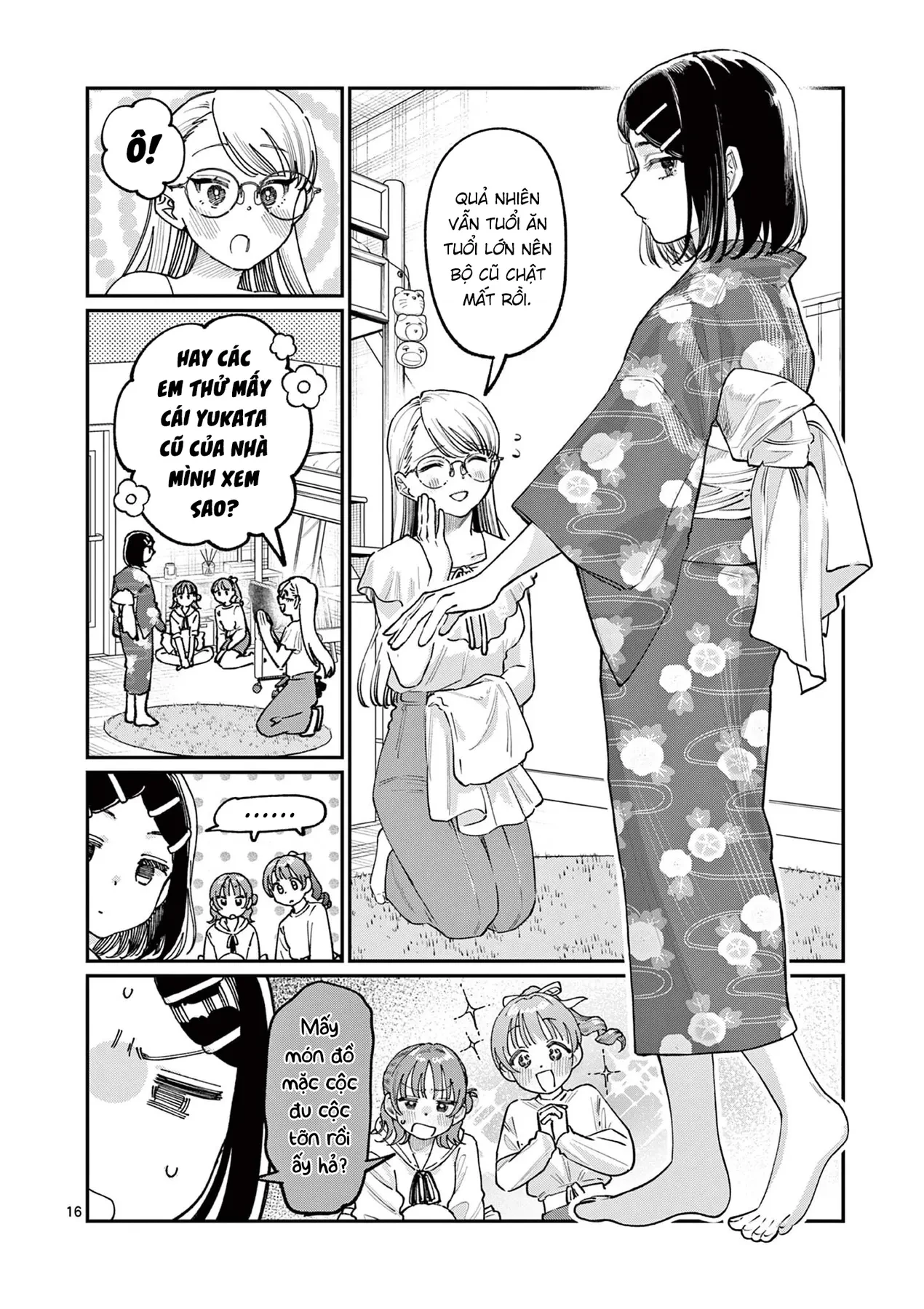 Tình yêu màu Lam nhà Wakaba Chapter  37 - 16