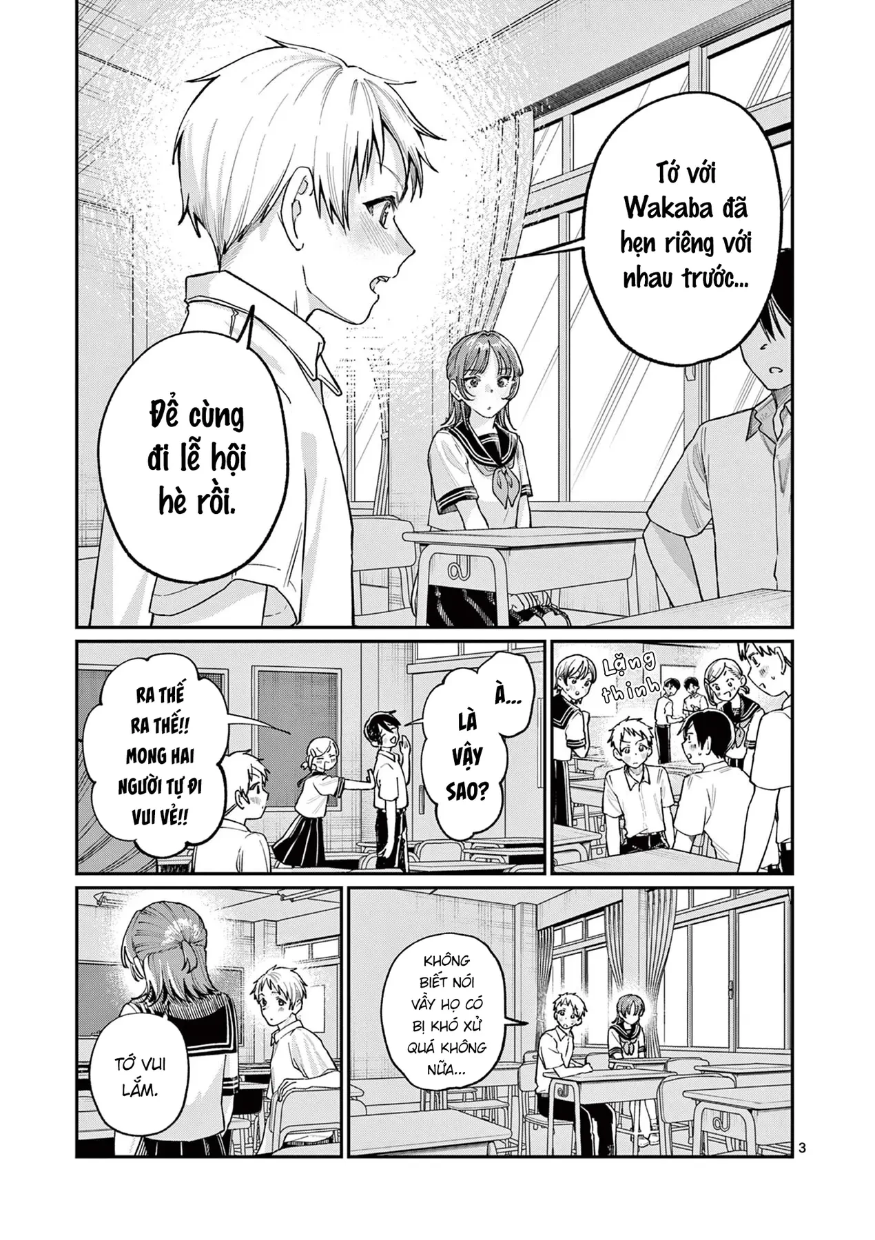 Tình yêu màu Lam nhà Wakaba Chapter  39 - 3