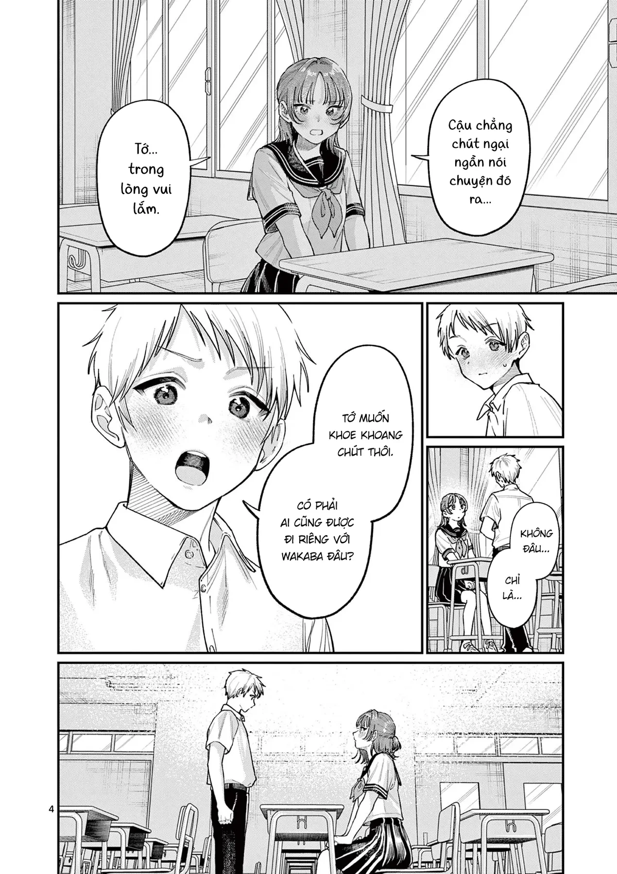 Tình yêu màu Lam nhà Wakaba Chapter  39 - 4