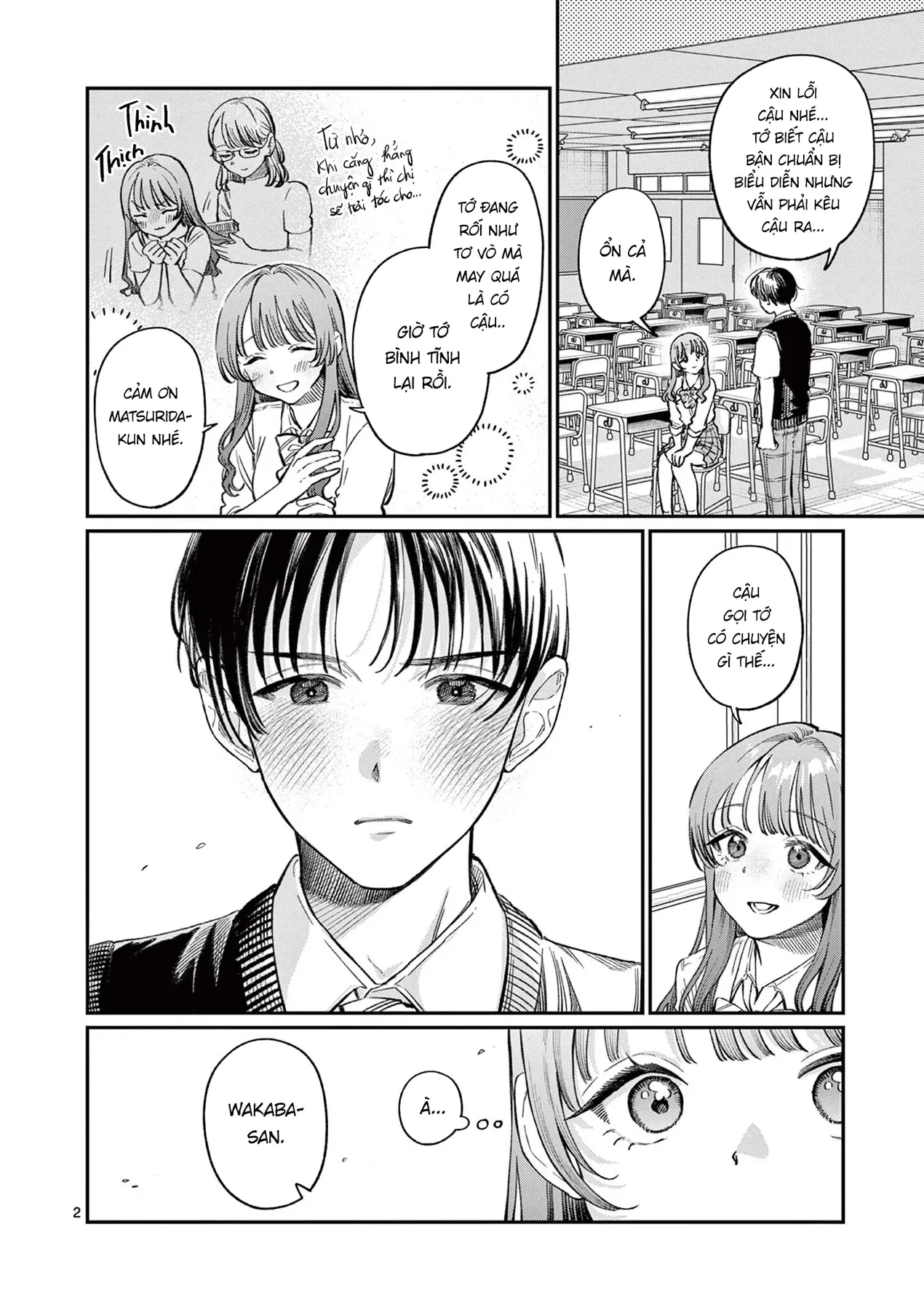 Tình yêu màu Lam nhà Wakaba Chapter  40 - 2