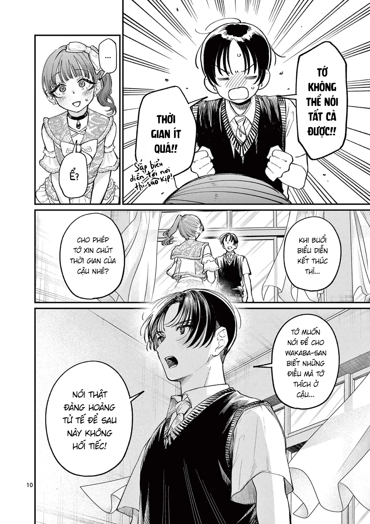 Tình yêu màu Lam nhà Wakaba Chapter  40 - 10