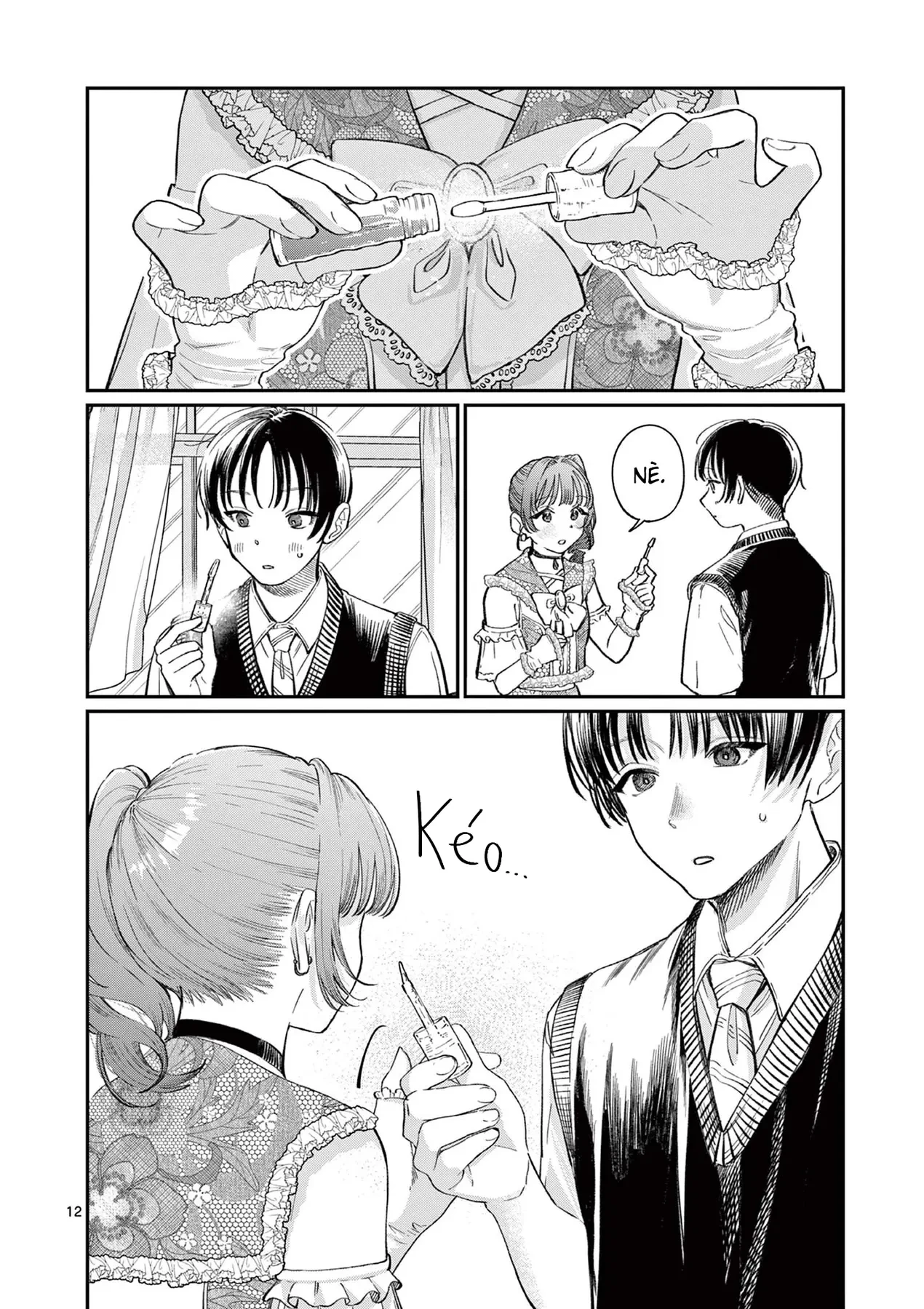 Tình yêu màu Lam nhà Wakaba Chapter  40 - 12