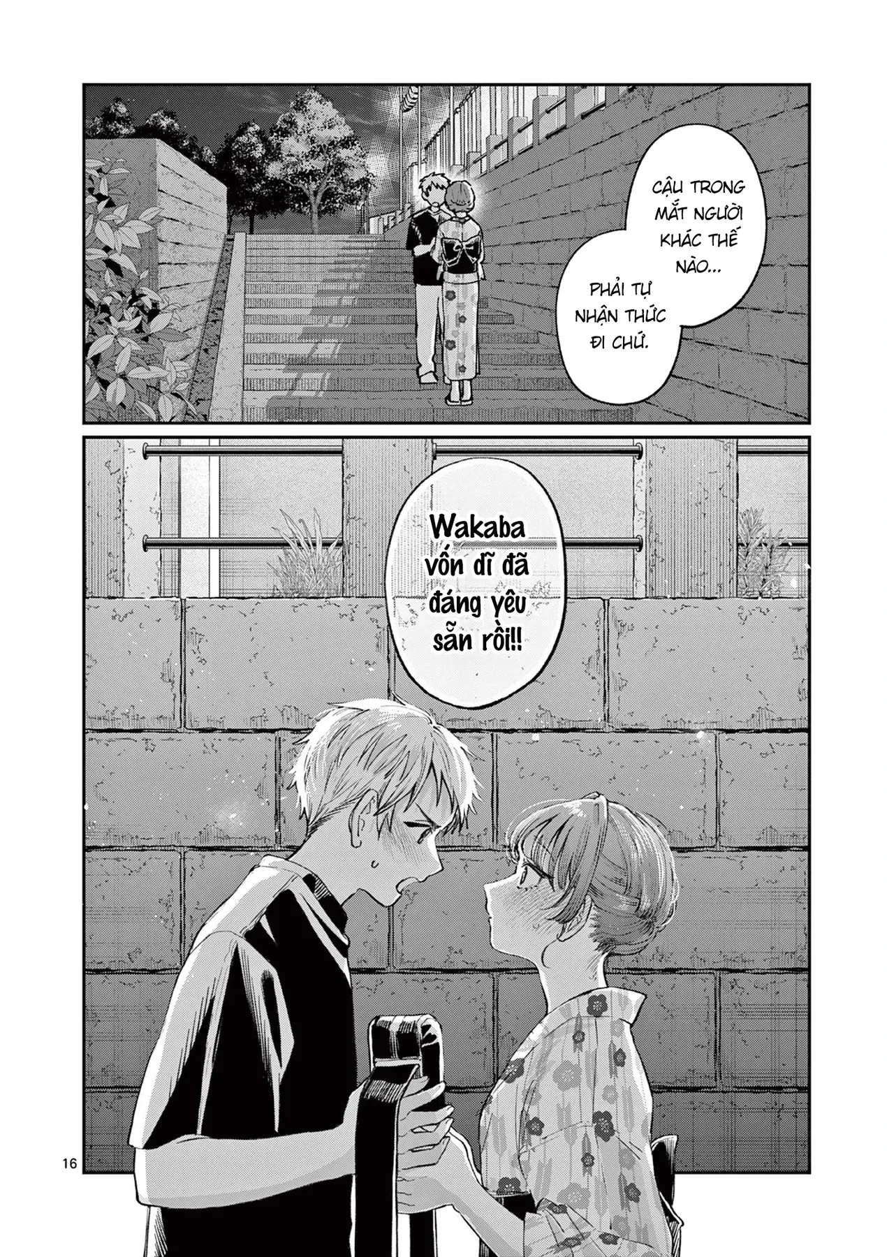 Tình yêu màu Lam nhà Wakaba Chapter  41 - 34