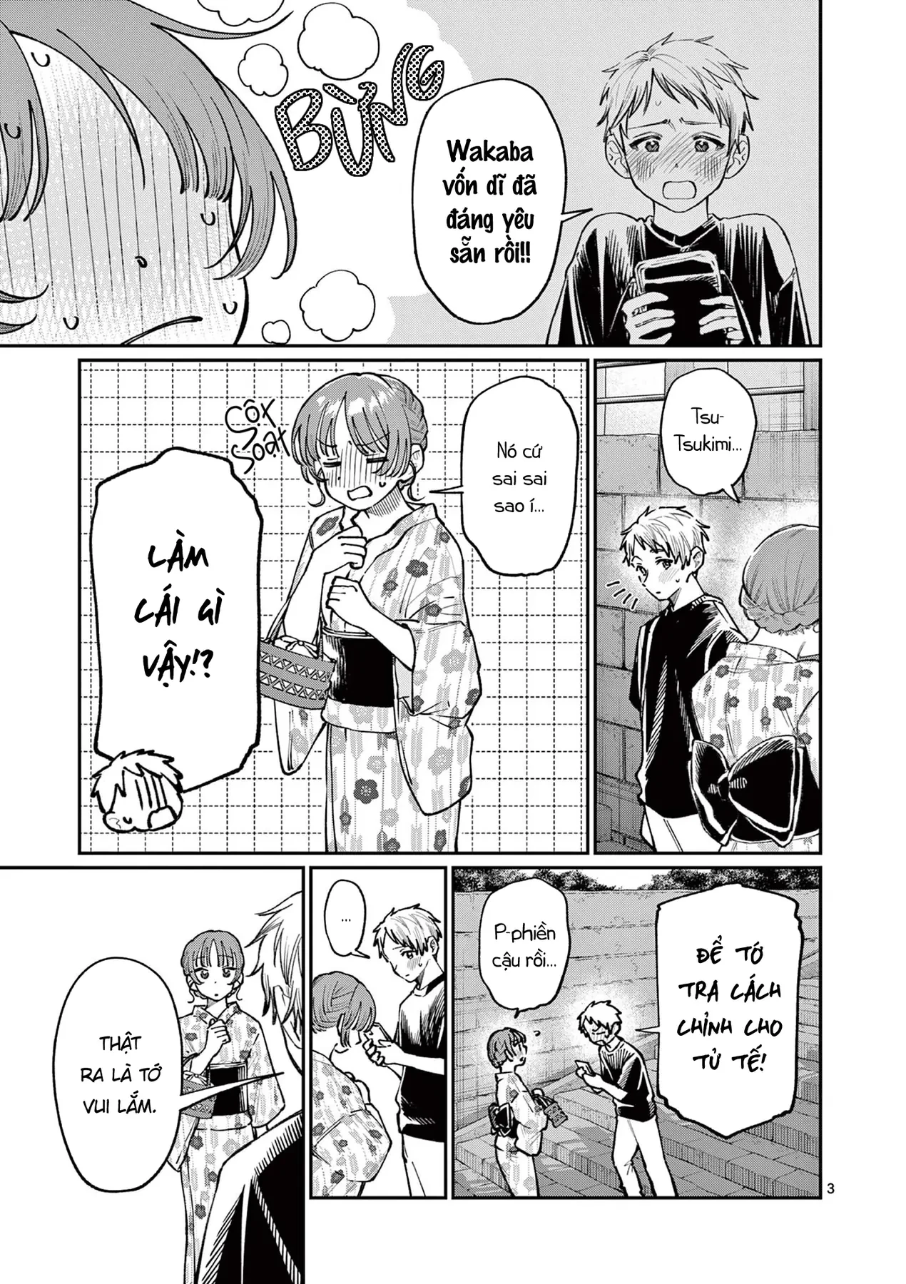 Tình yêu màu Lam nhà Wakaba Chapter  42 - 3