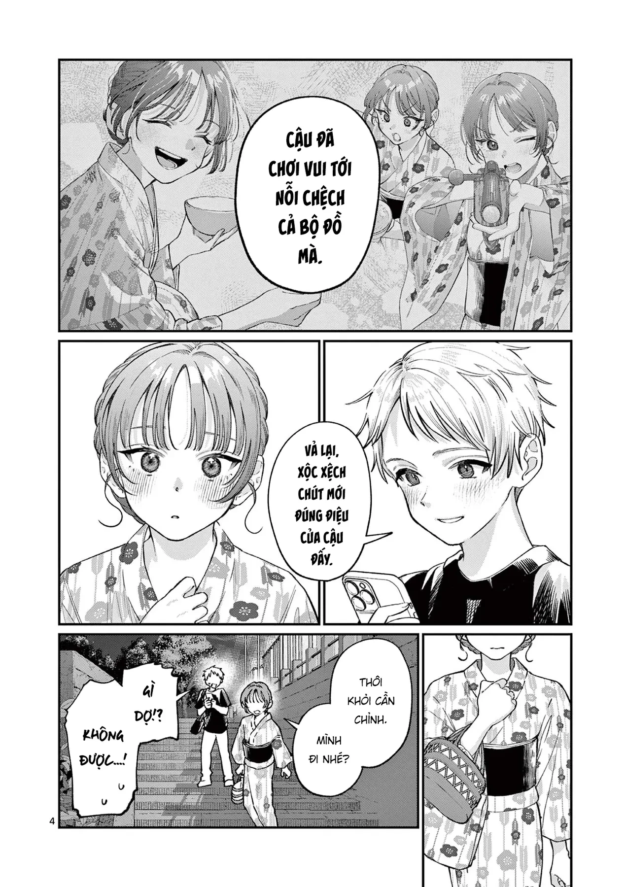 Tình yêu màu Lam nhà Wakaba Chapter  42 - 4