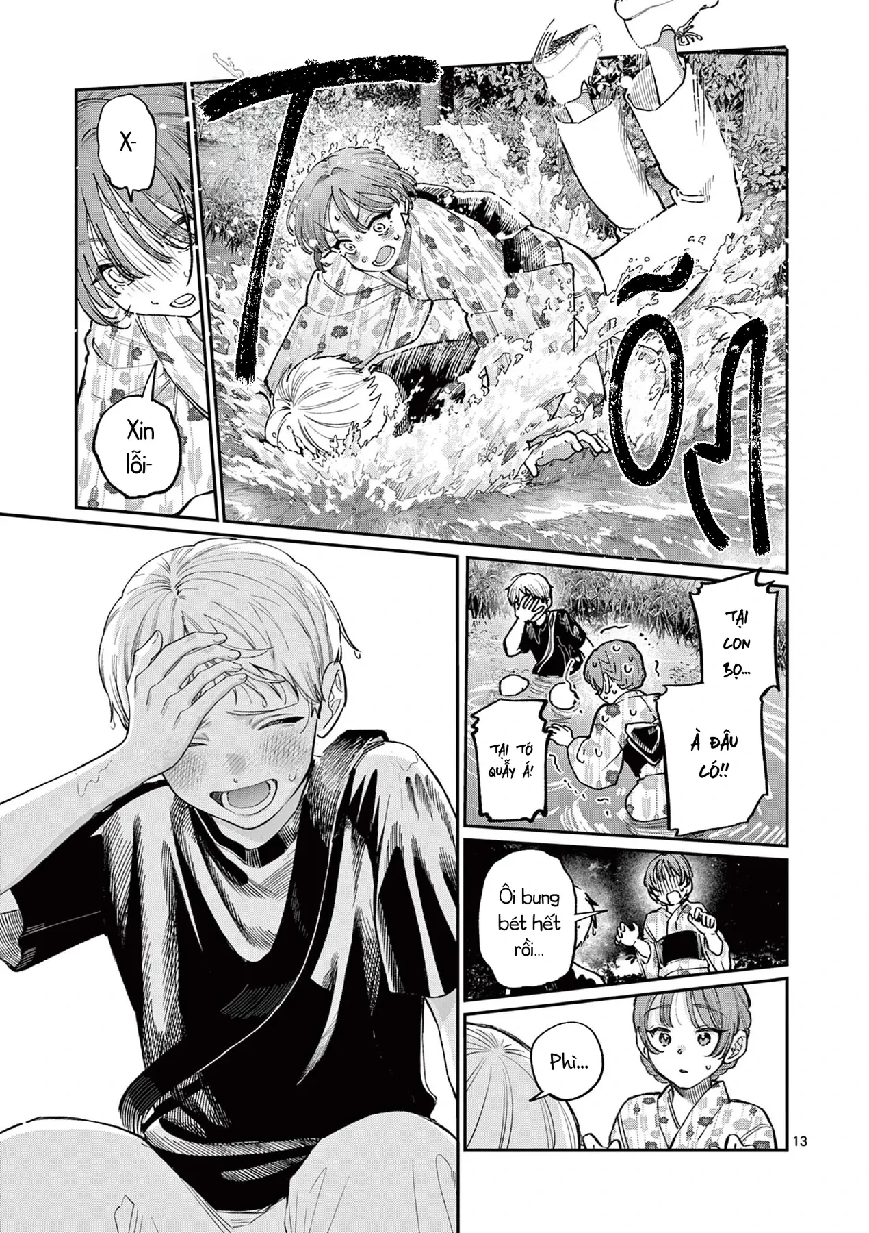 Tình yêu màu Lam nhà Wakaba Chapter  42 - 13