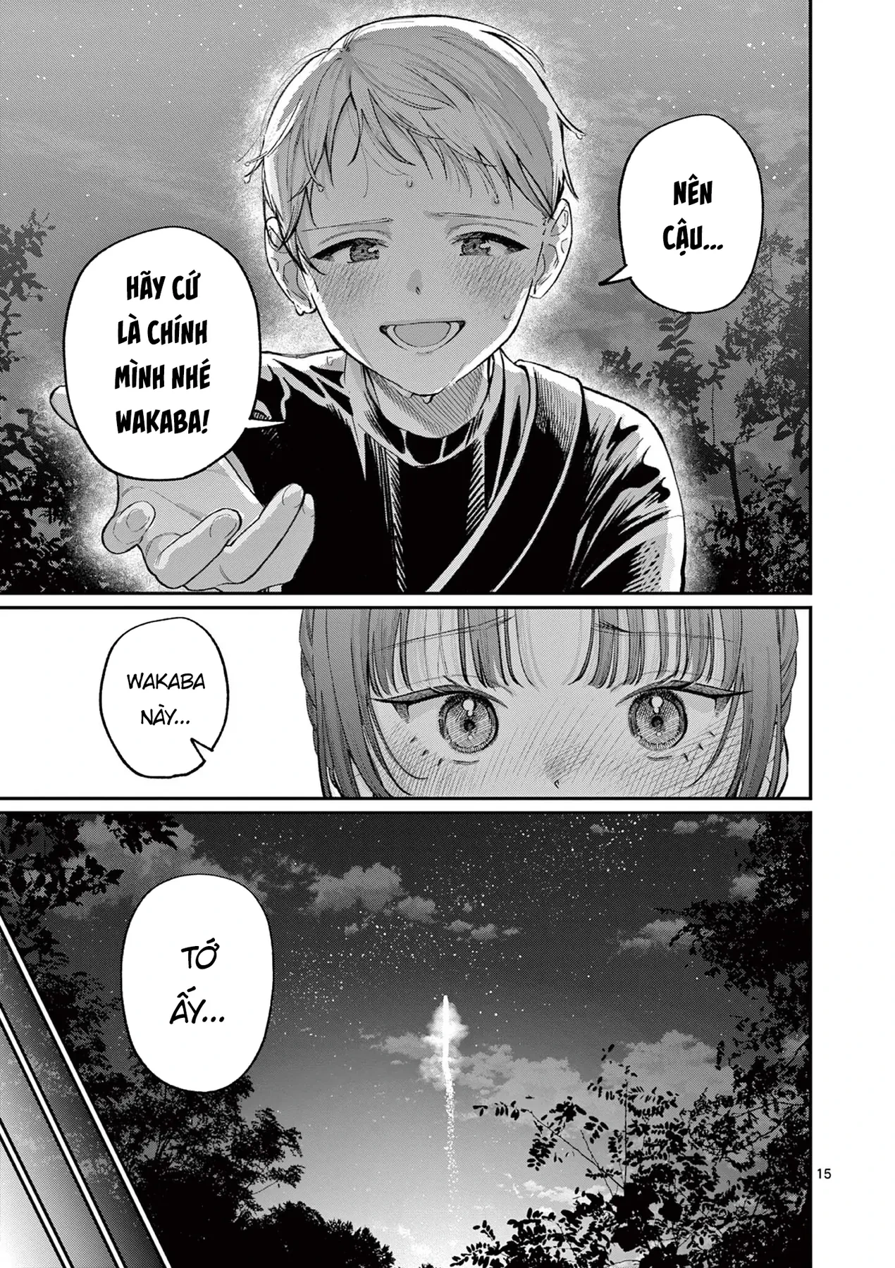 Tình yêu màu Lam nhà Wakaba Chapter  42 - 15