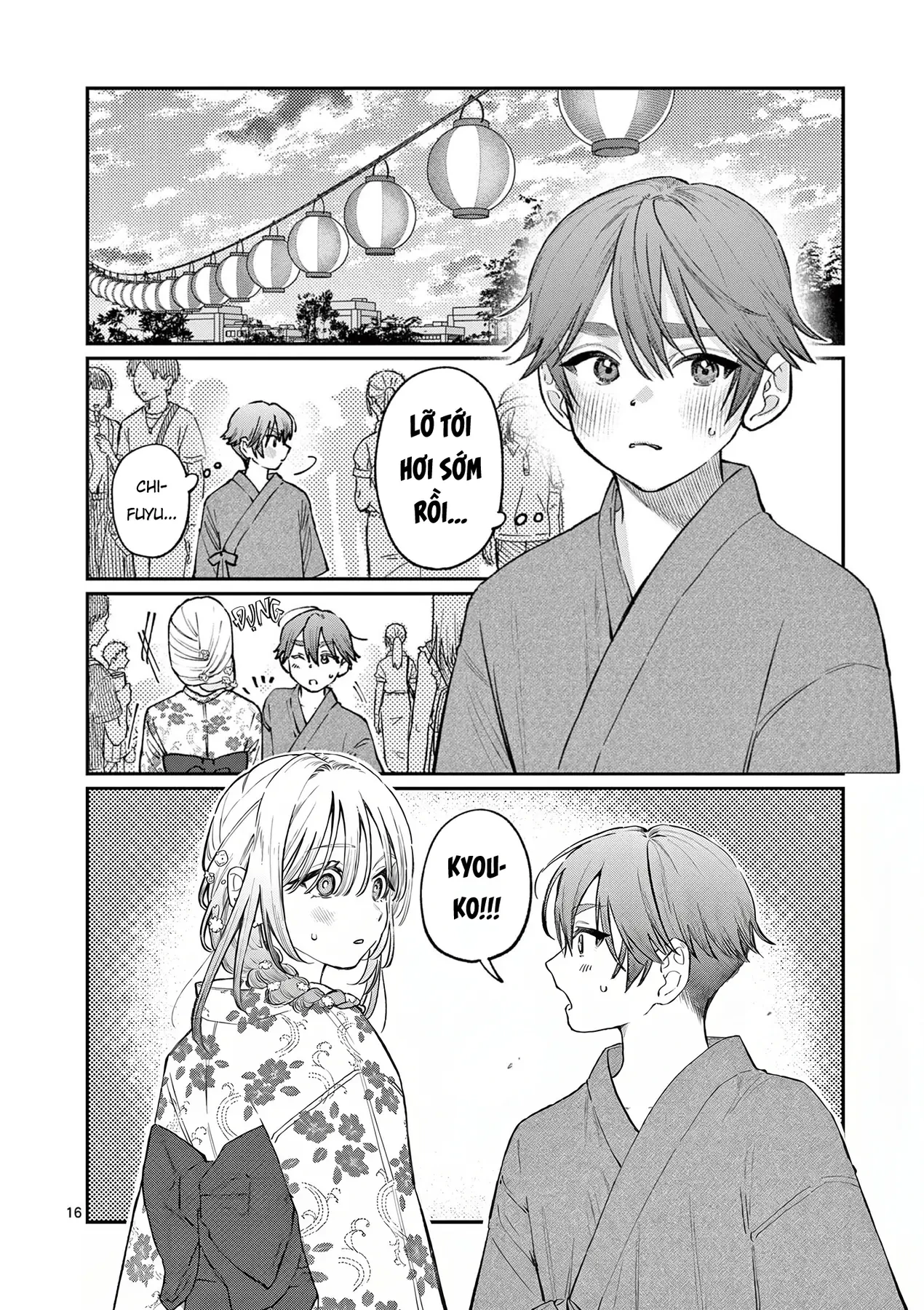 Tình yêu màu Lam nhà Wakaba Chapter  42 - 16