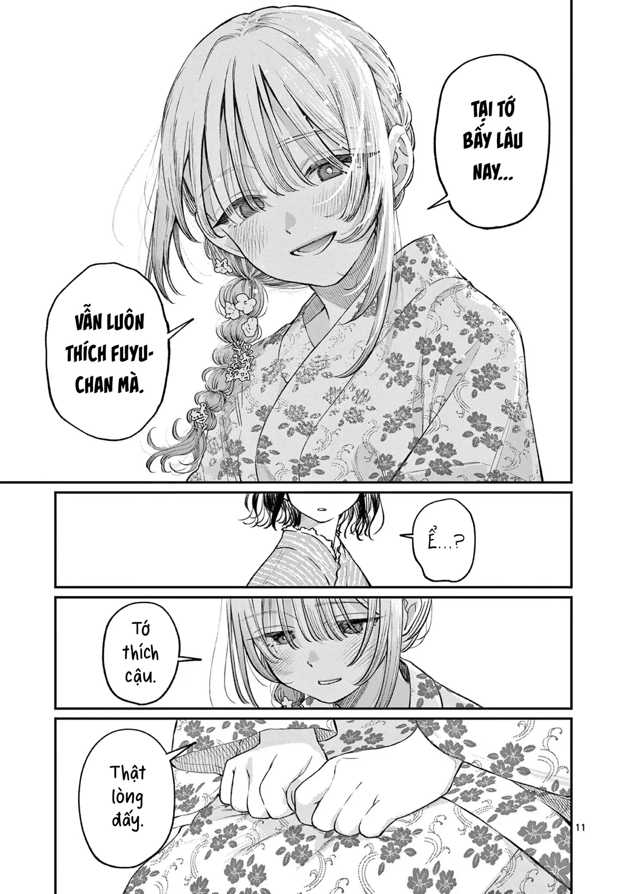 Tình yêu màu Lam nhà Wakaba Chapter  43 - 11