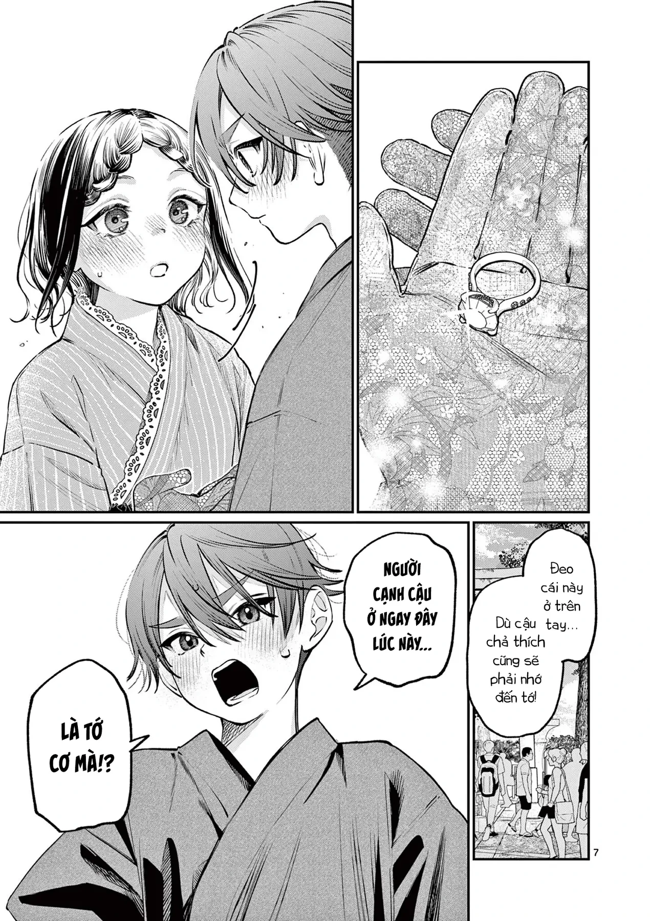Tình yêu màu Lam nhà Wakaba Chapter  44 - 7