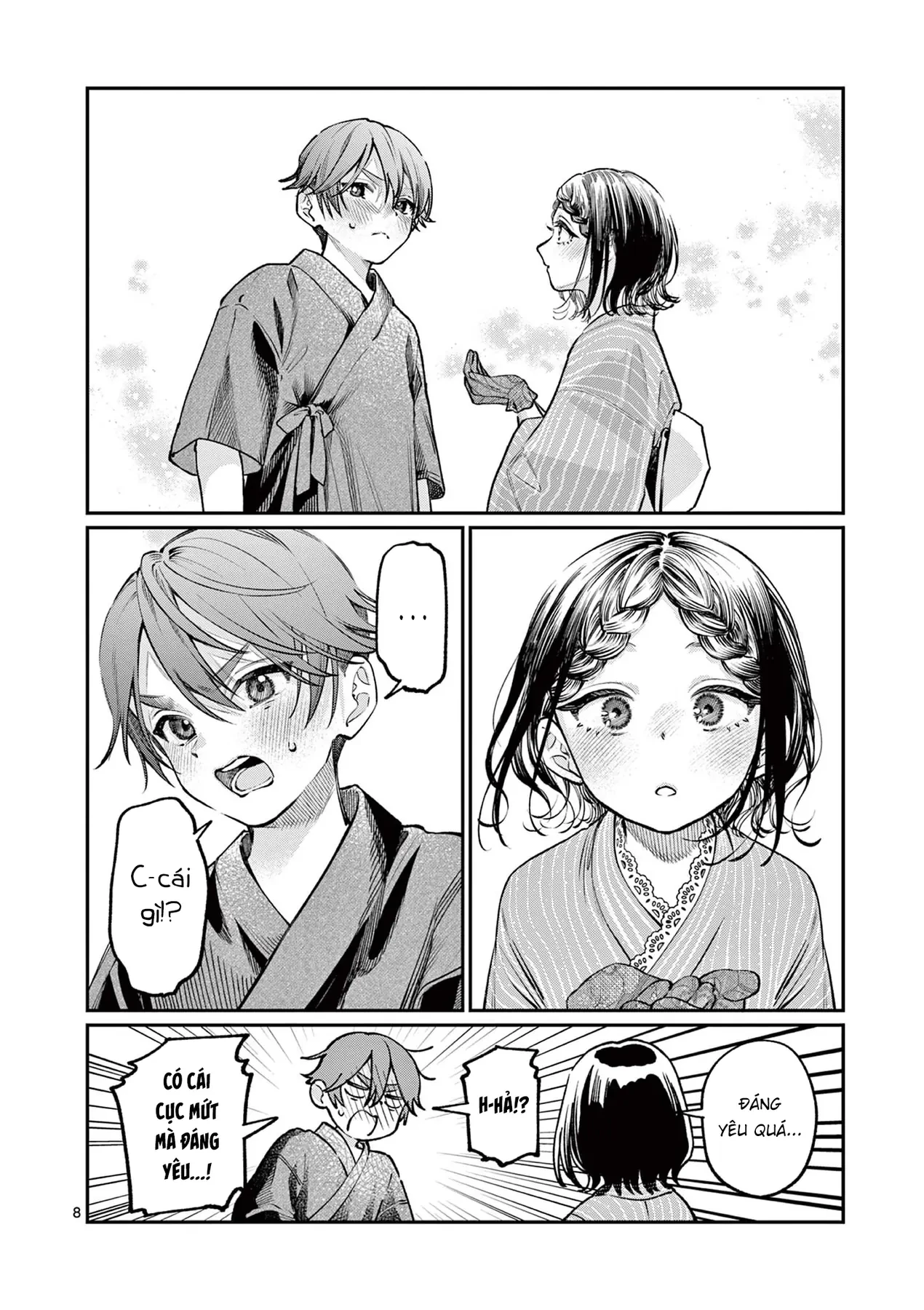 Tình yêu màu Lam nhà Wakaba Chapter  44 - 8