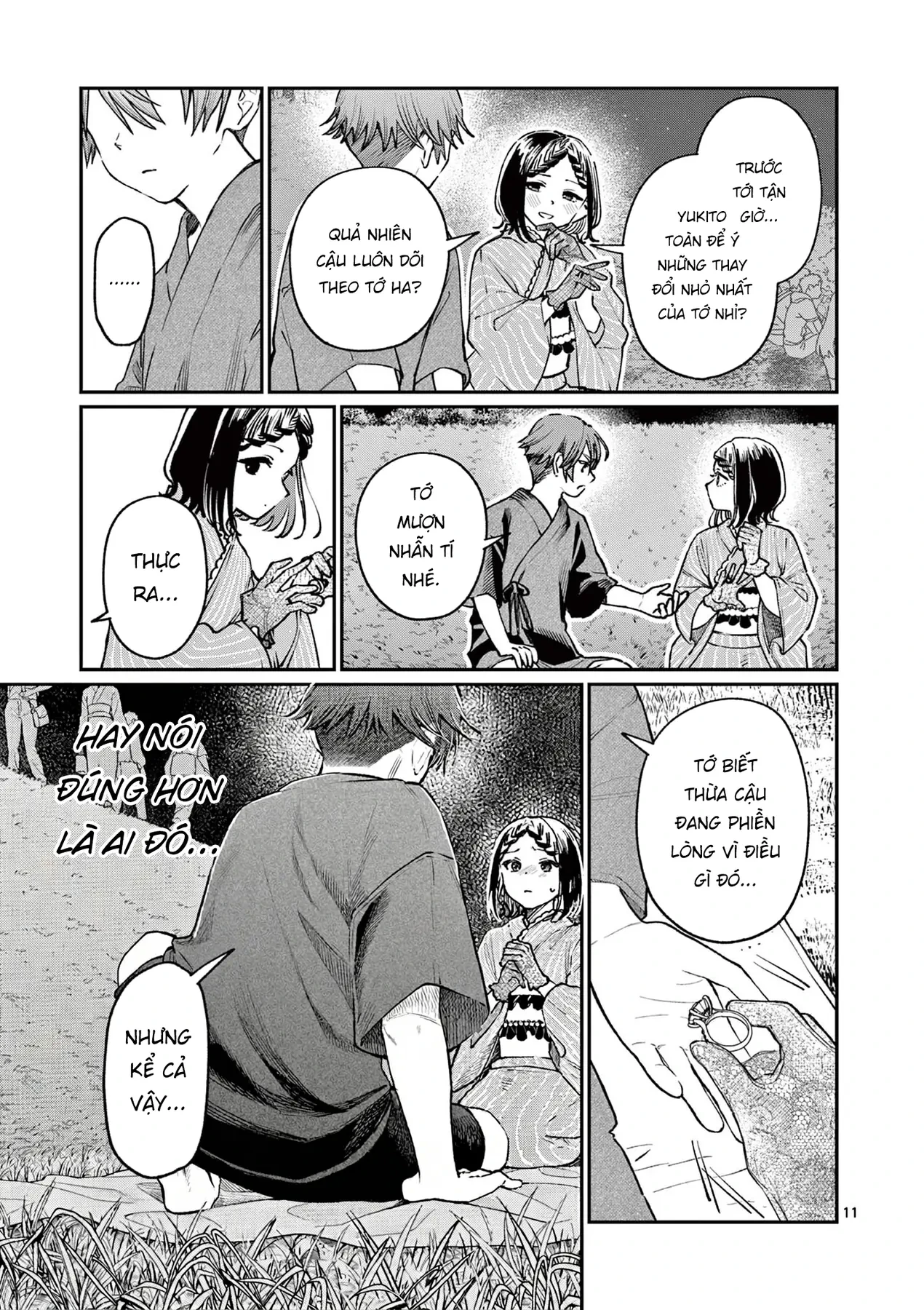 Tình yêu màu Lam nhà Wakaba Chapter  44 - 11