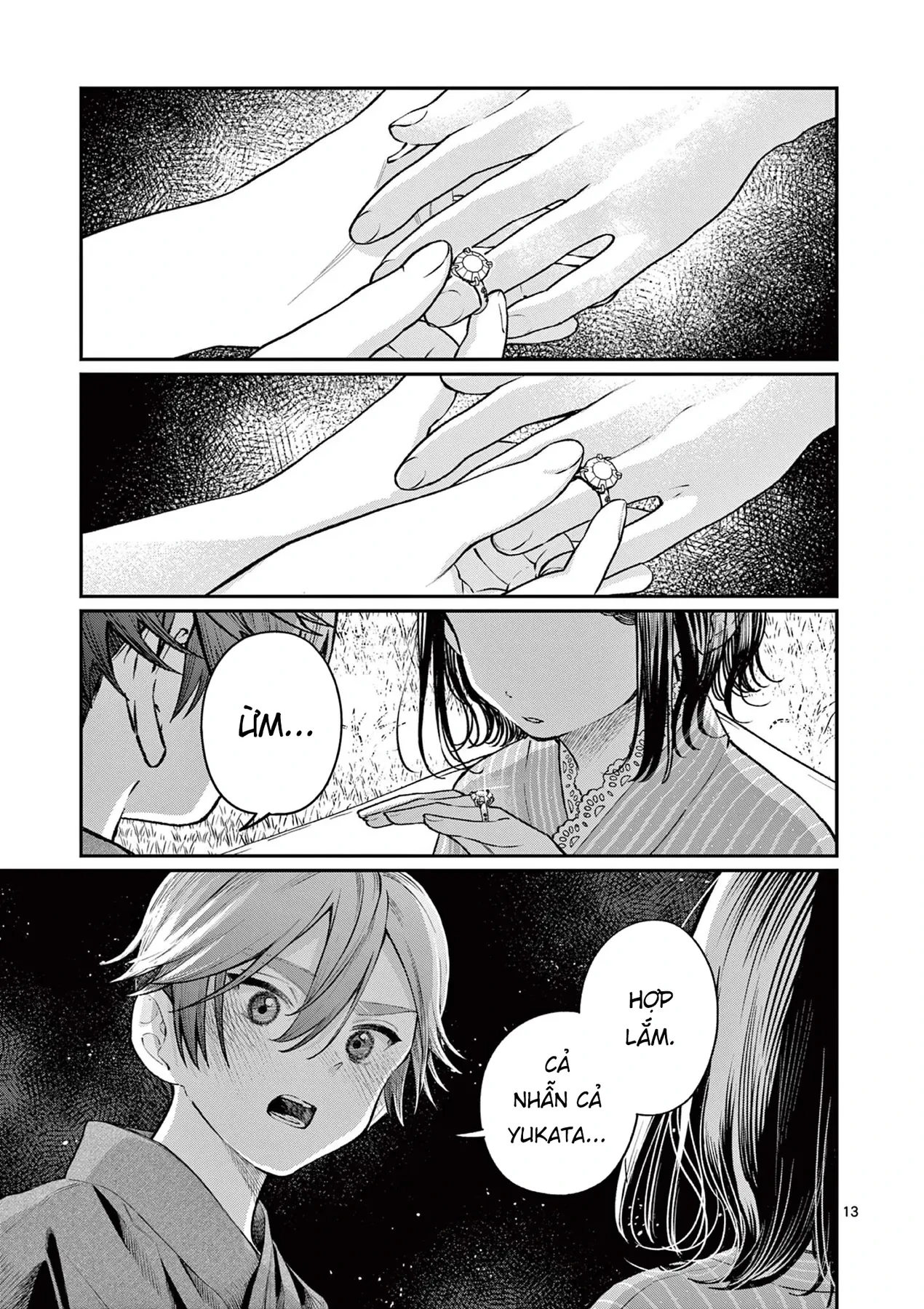 Tình yêu màu Lam nhà Wakaba Chapter  44 - 13