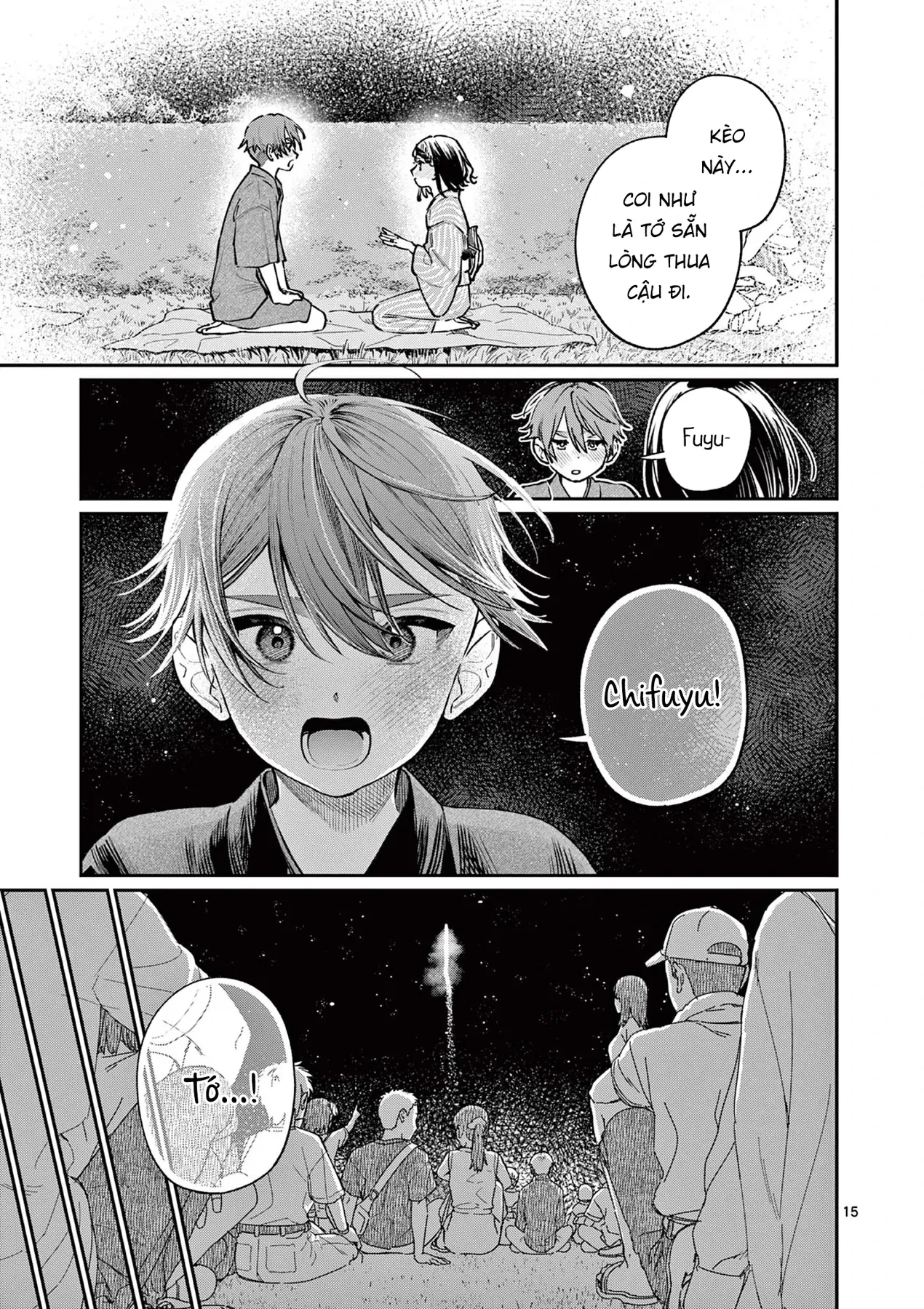 Tình yêu màu Lam nhà Wakaba Chapter  44 - 15