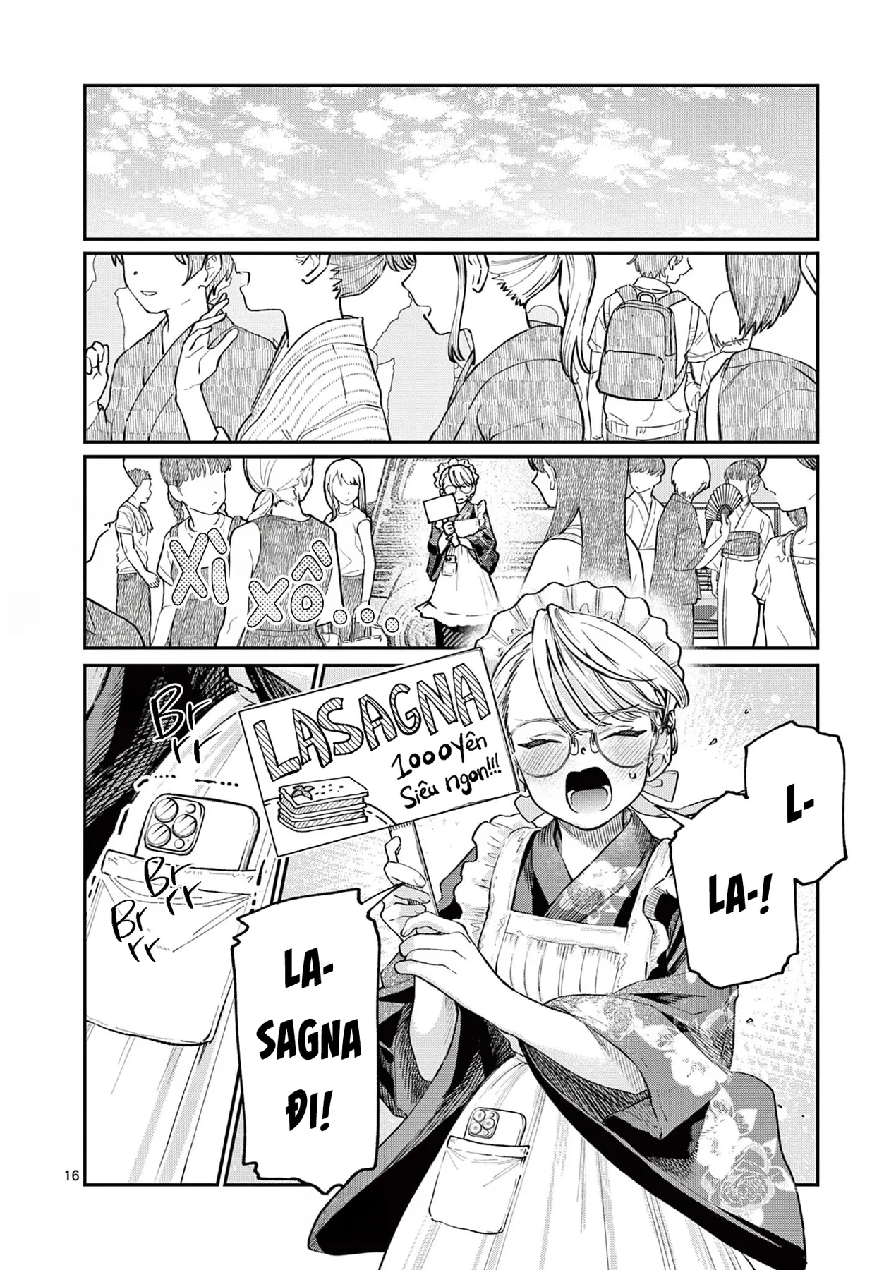 Tình yêu màu Lam nhà Wakaba Chapter  44 - 16