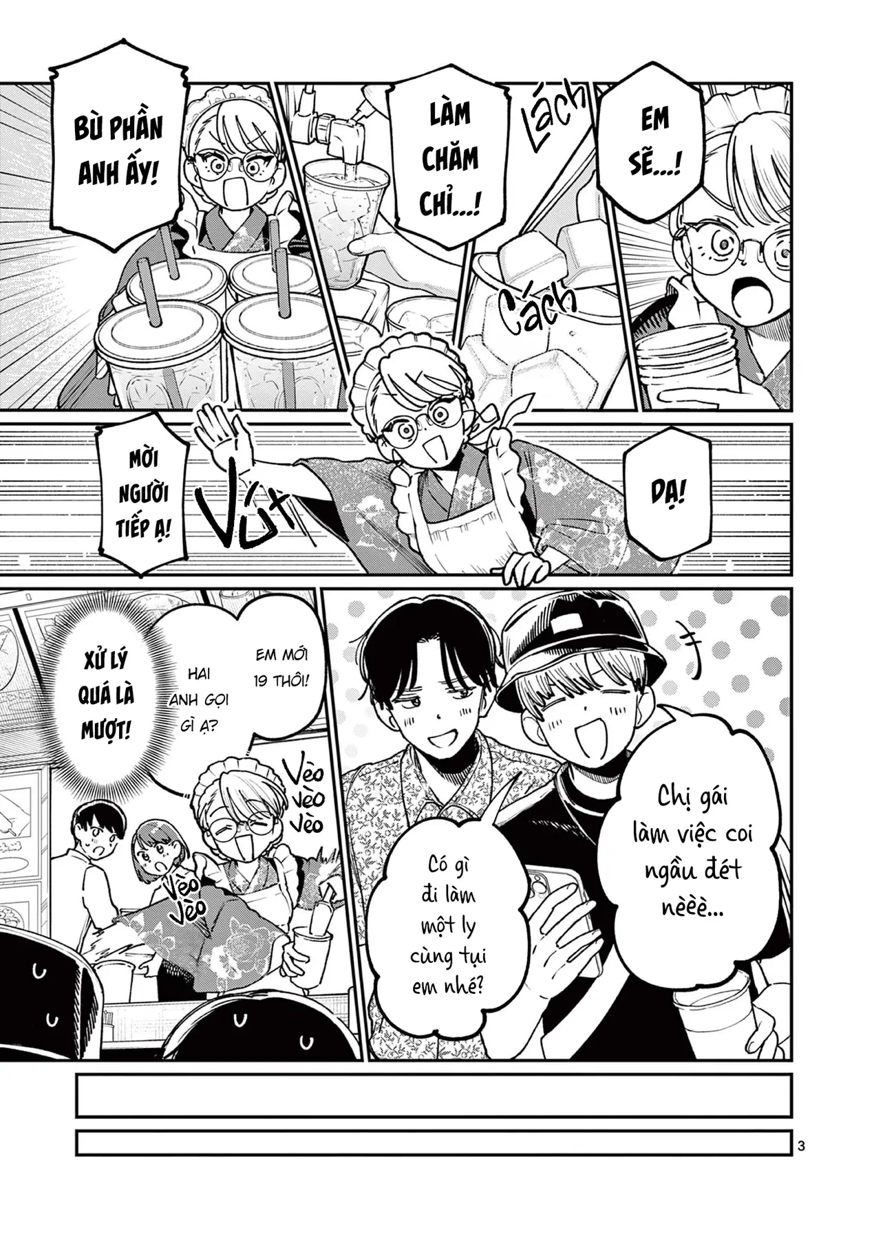 Tình yêu màu Lam nhà Wakaba Chapter  45 - 3