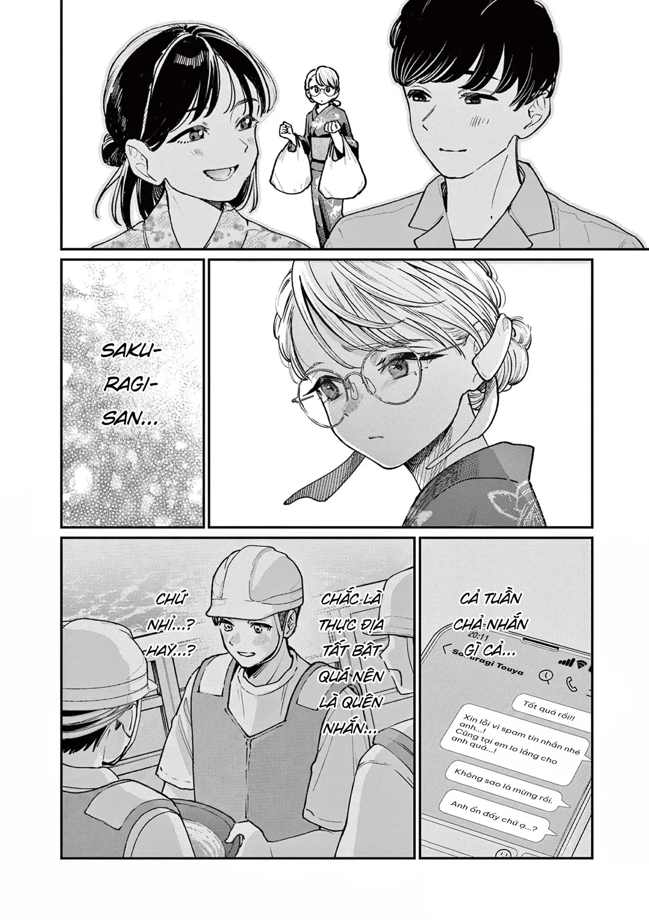 Tình yêu màu Lam nhà Wakaba Chapter  45 - 6