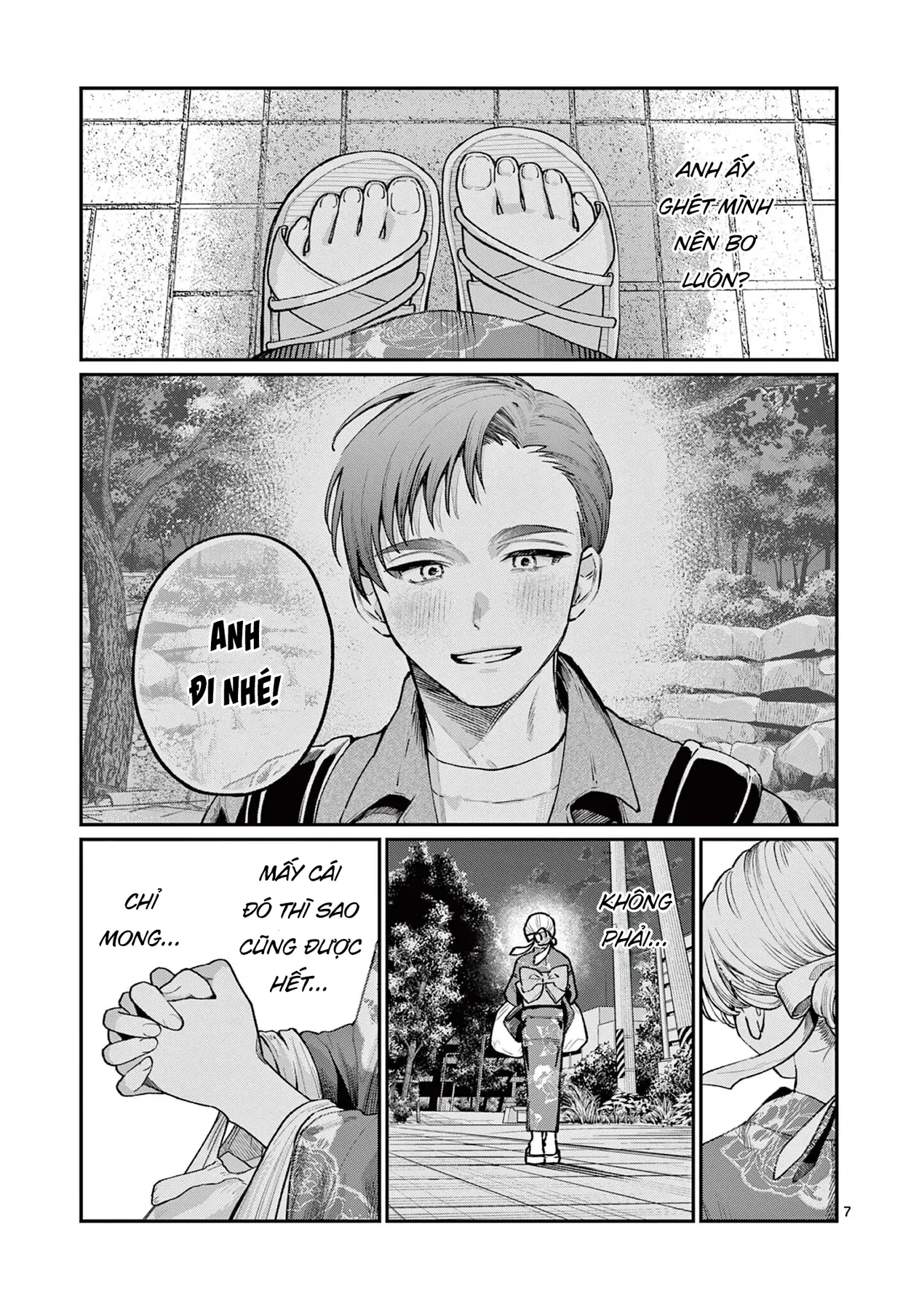 Tình yêu màu Lam nhà Wakaba Chapter  45 - 7