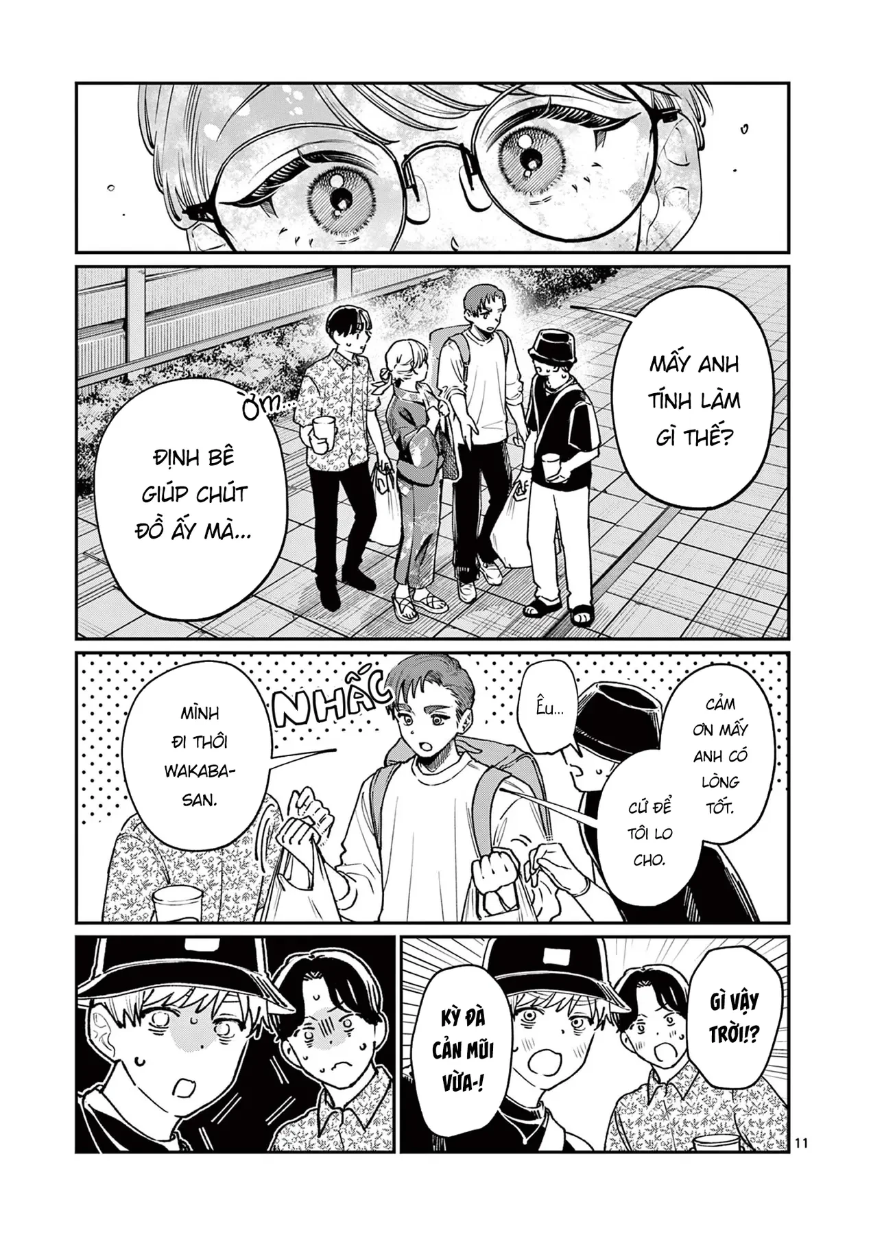 Tình yêu màu Lam nhà Wakaba Chapter  45 - 11