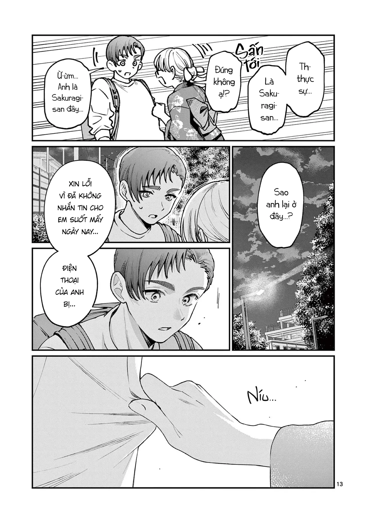 Tình yêu màu Lam nhà Wakaba Chapter  45 - 13