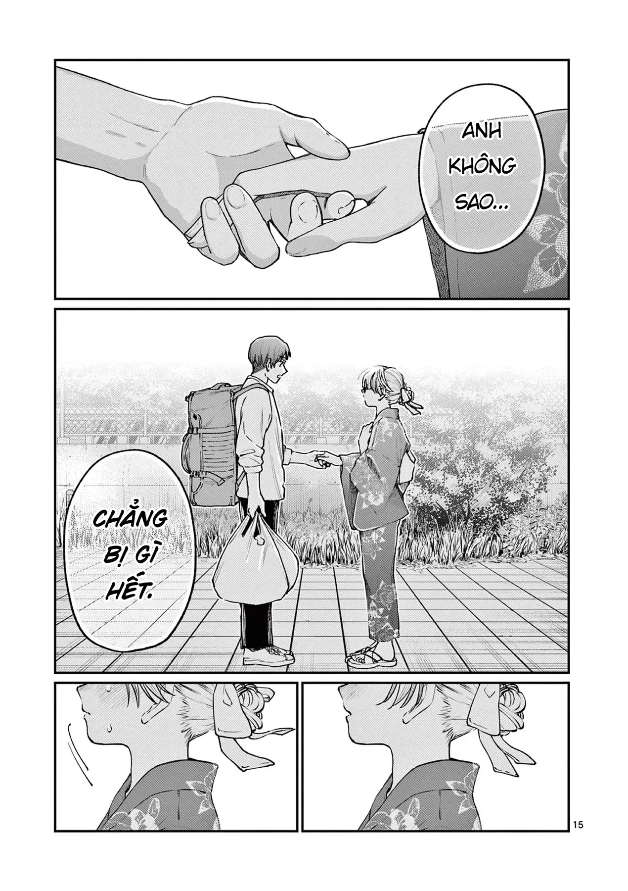 Tình yêu màu Lam nhà Wakaba Chapter  45 - 15