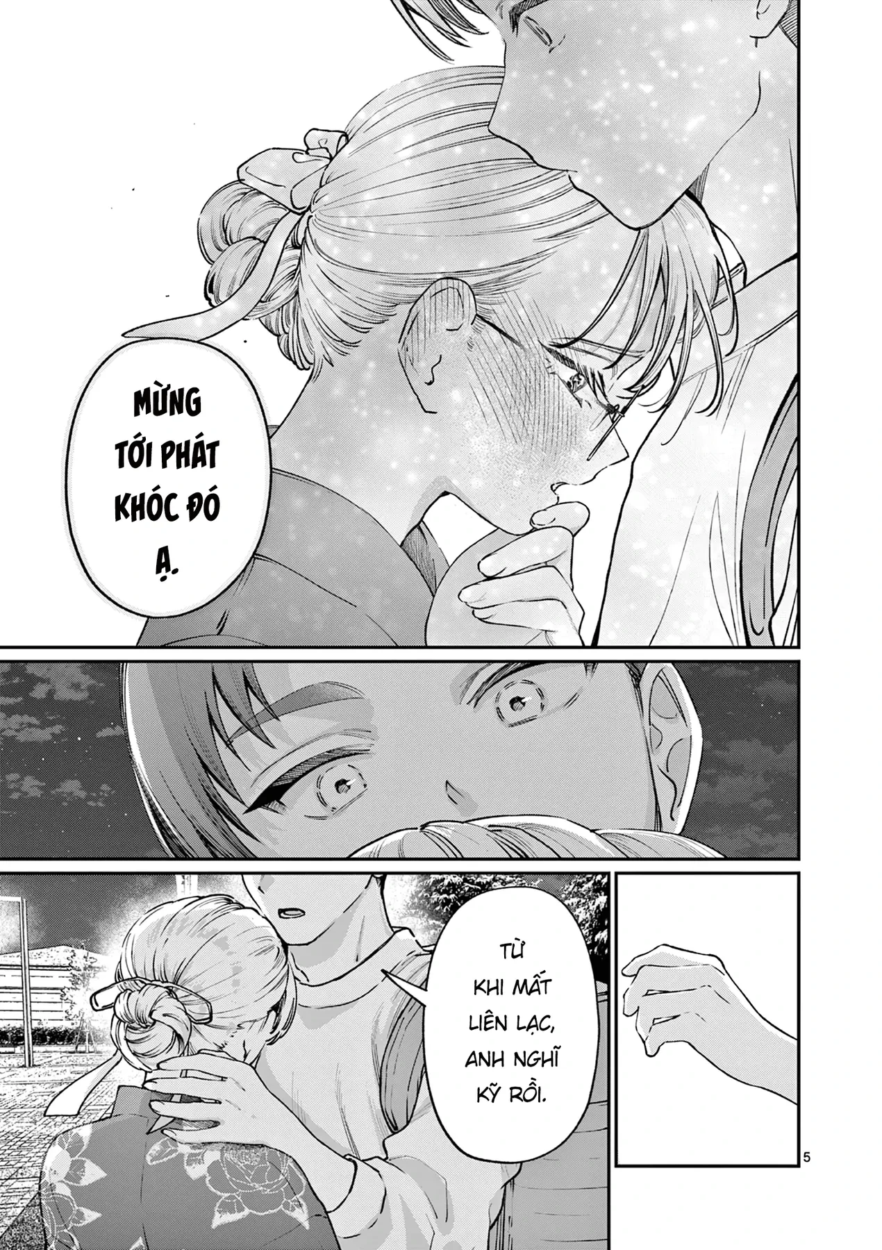 Tình yêu màu Lam nhà Wakaba Chapter  46 - 5