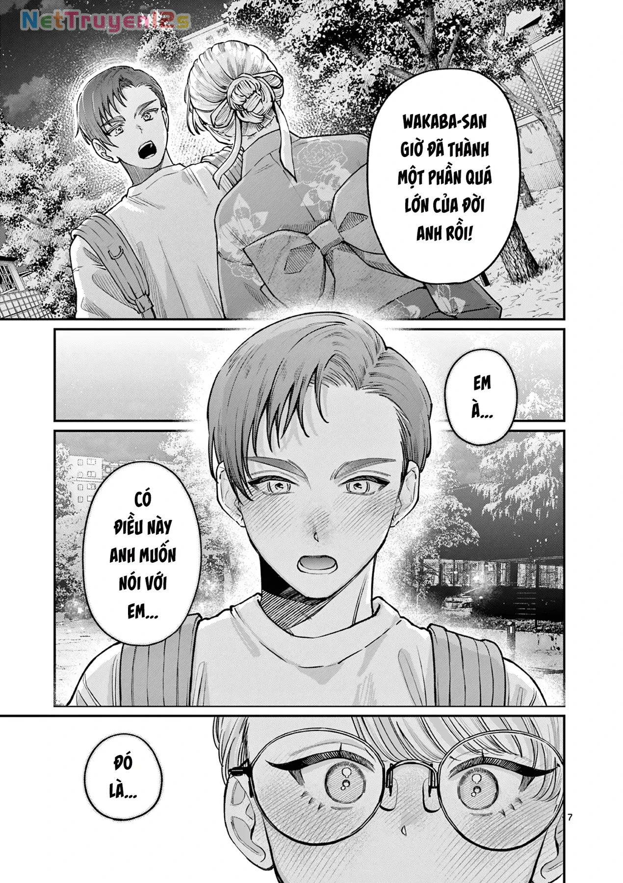 Tình yêu màu Lam nhà Wakaba Chapter  46 - 7