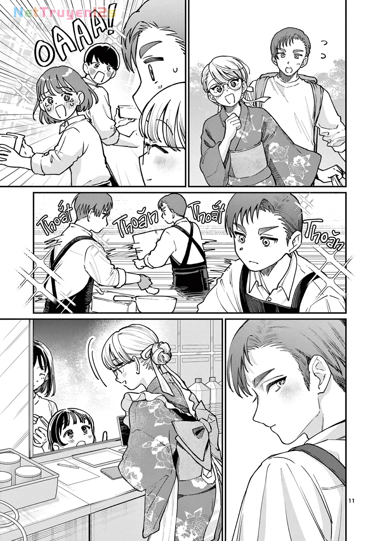 Tình yêu màu Lam nhà Wakaba Chapter  46 - 11