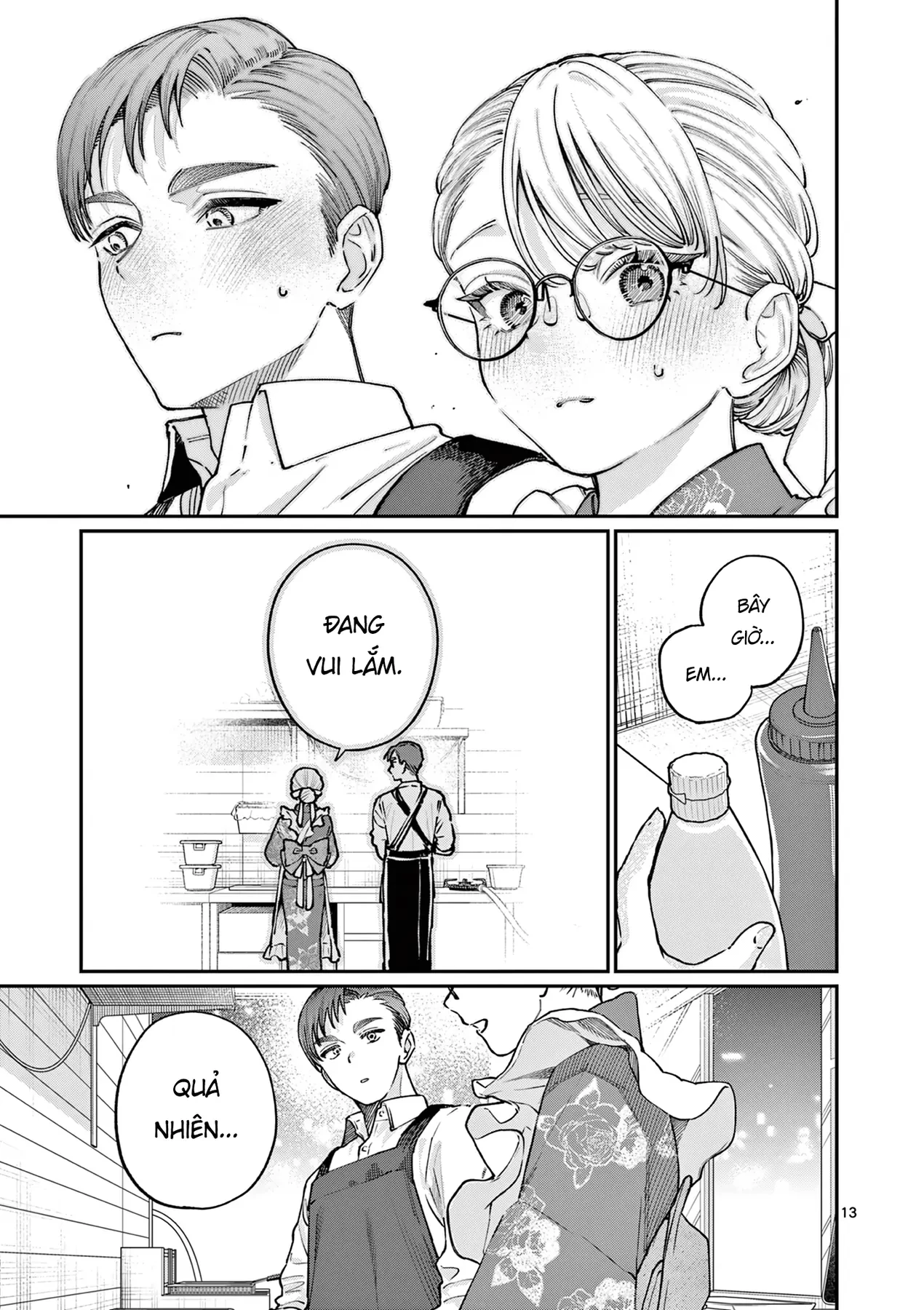 Tình yêu màu Lam nhà Wakaba Chapter  46 - 13