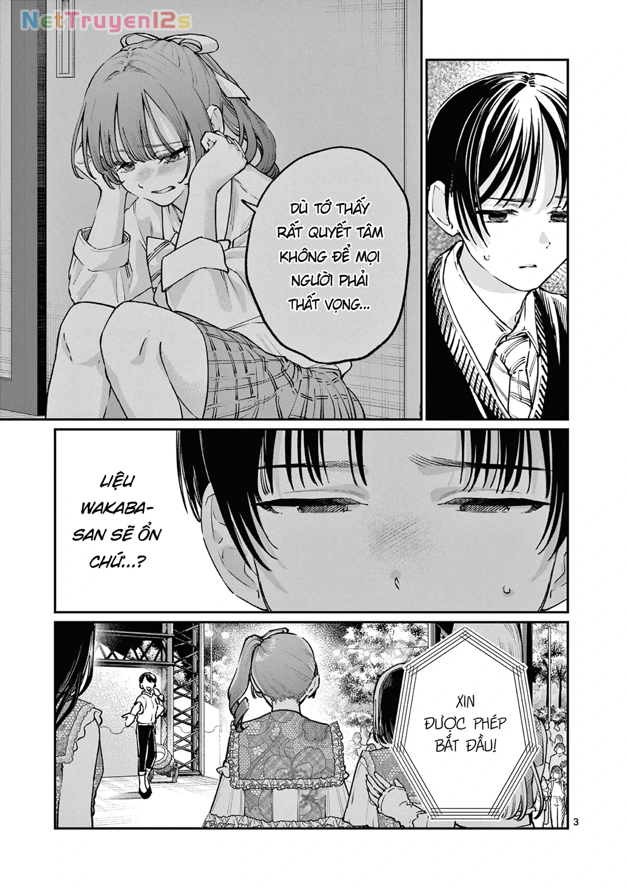 Tình yêu màu Lam nhà Wakaba Chapter  47 - 3
